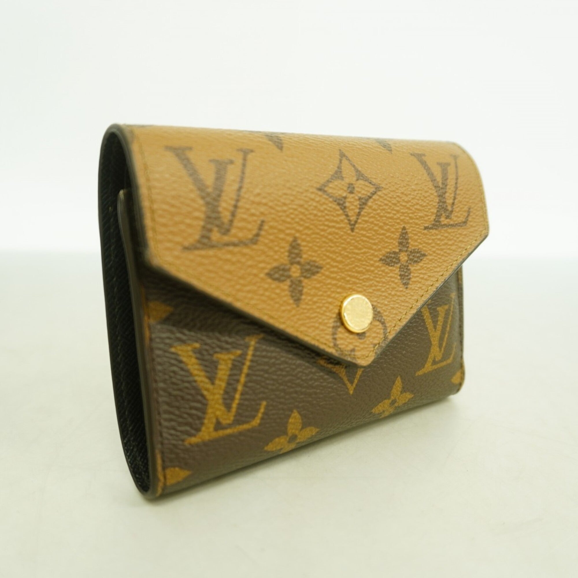 Louis Vuitton Brown Wallet (Tri-Fold) (Pre-Owned)