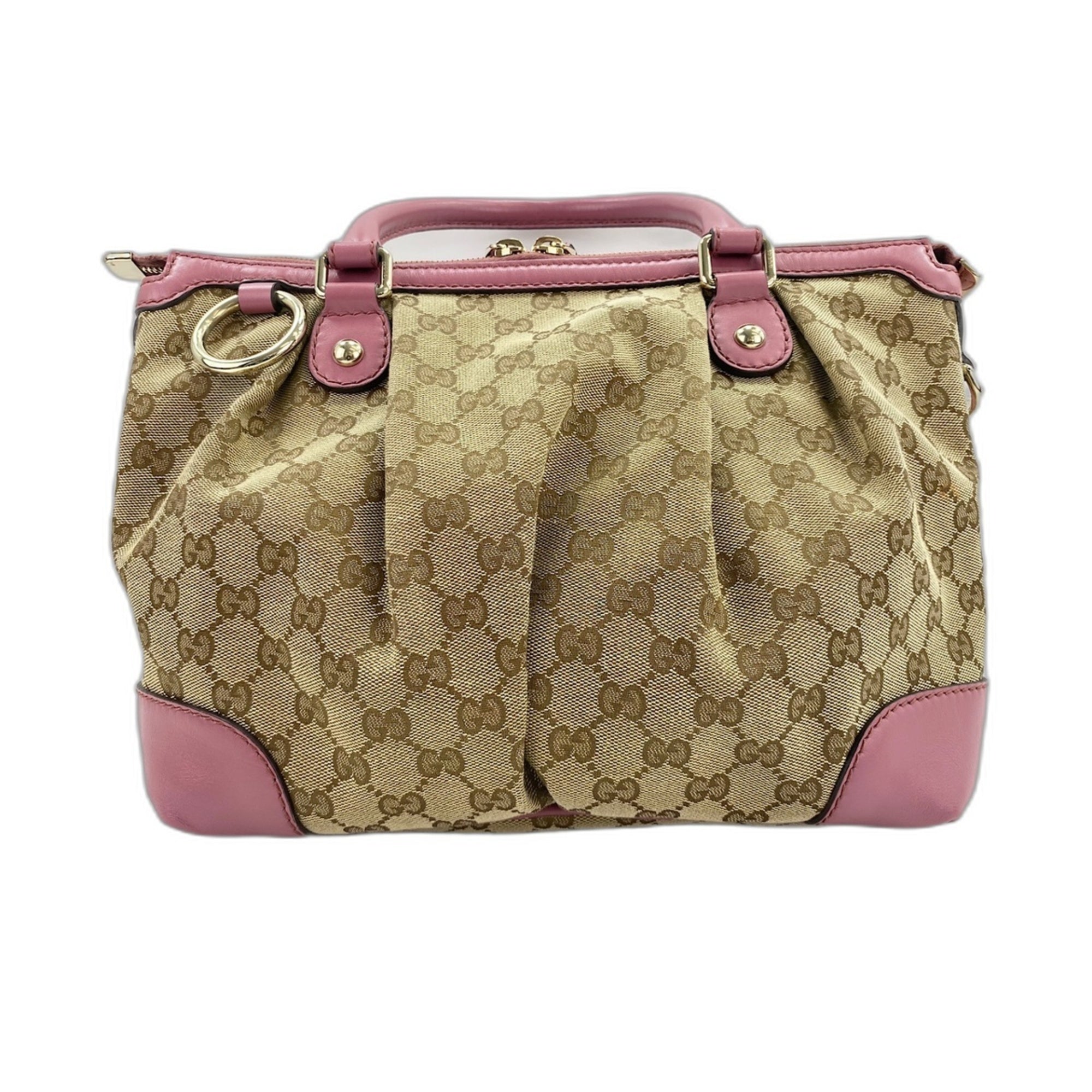 Gucci Sukey Pink Tote Bag (Pre-Owned)