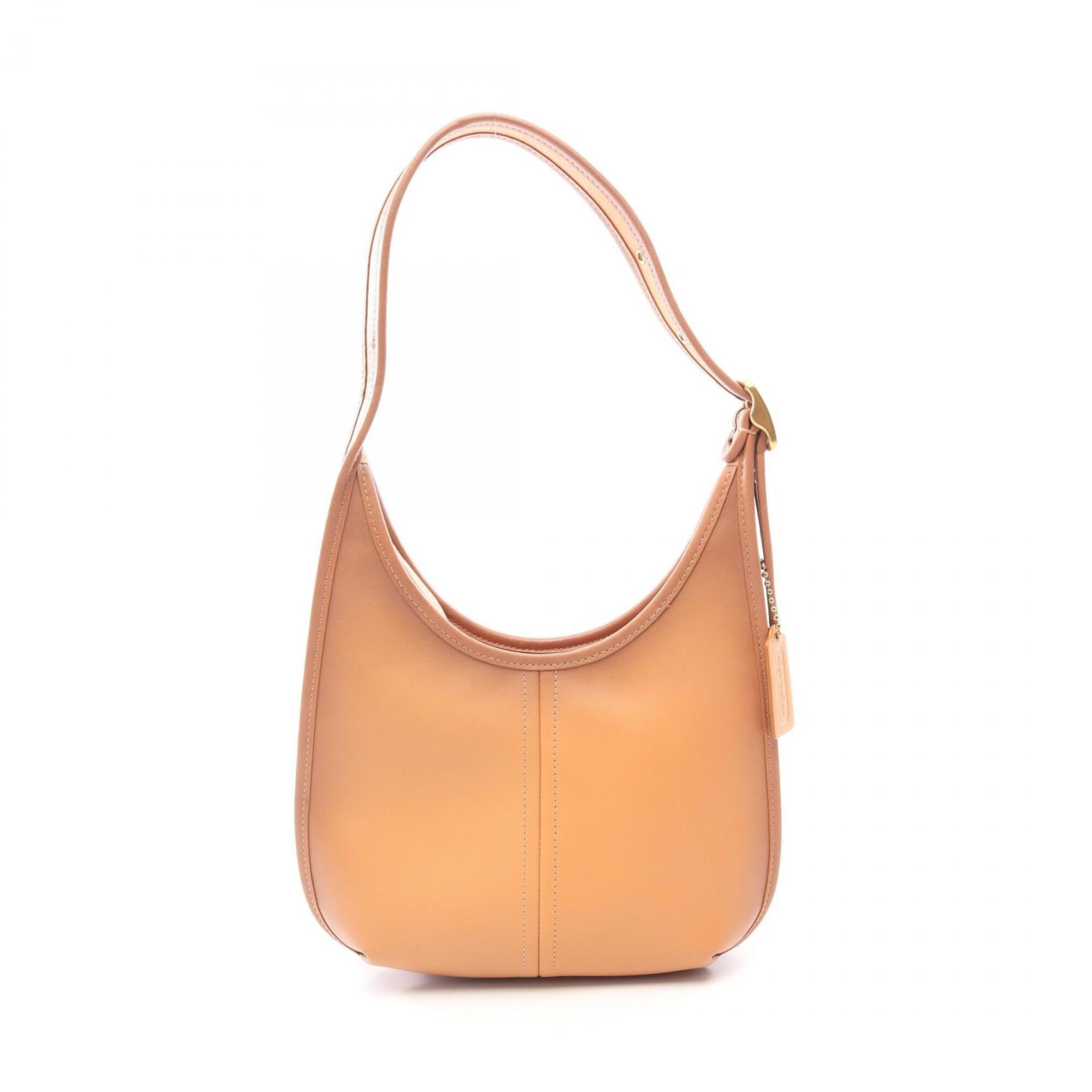Coach Brown Leather Handbag Shoulder Bag (Pre-Owned)