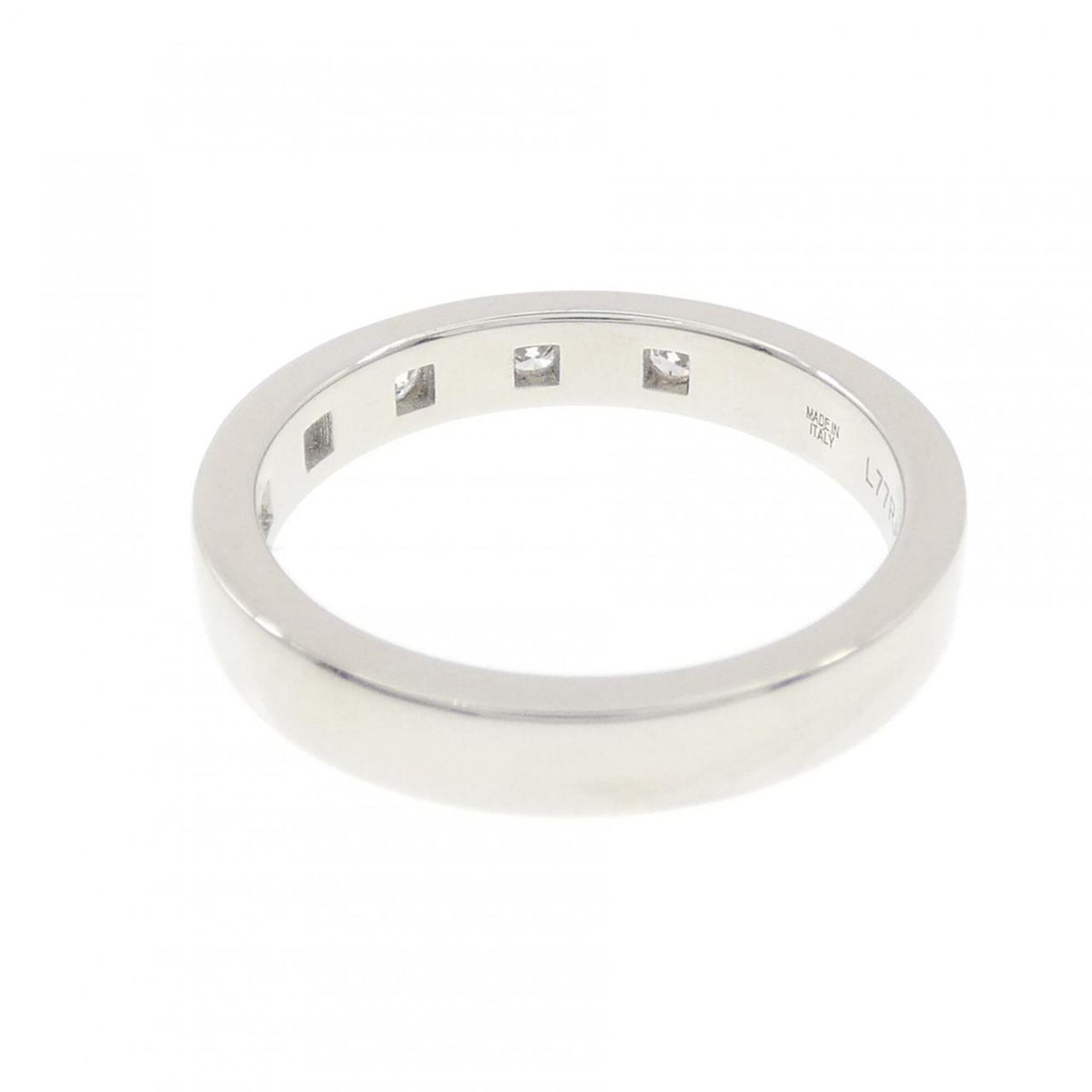 Bvlgari Platinum Platinum 950 Band Ring (Pre-Owned)