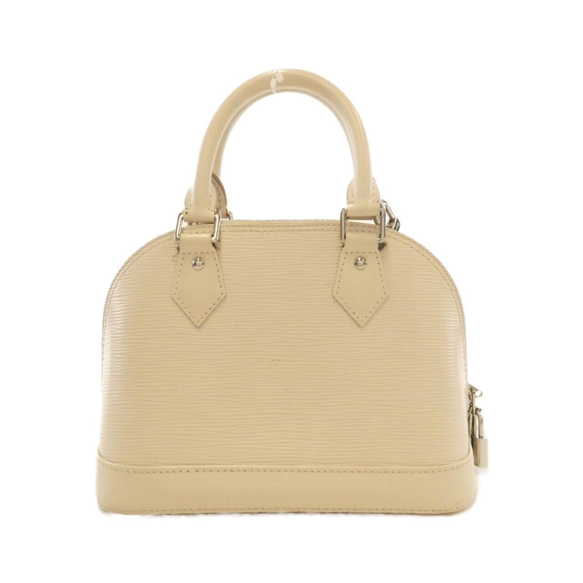Louis Vuitton Beige Leather Handbag (Pre-Owned)