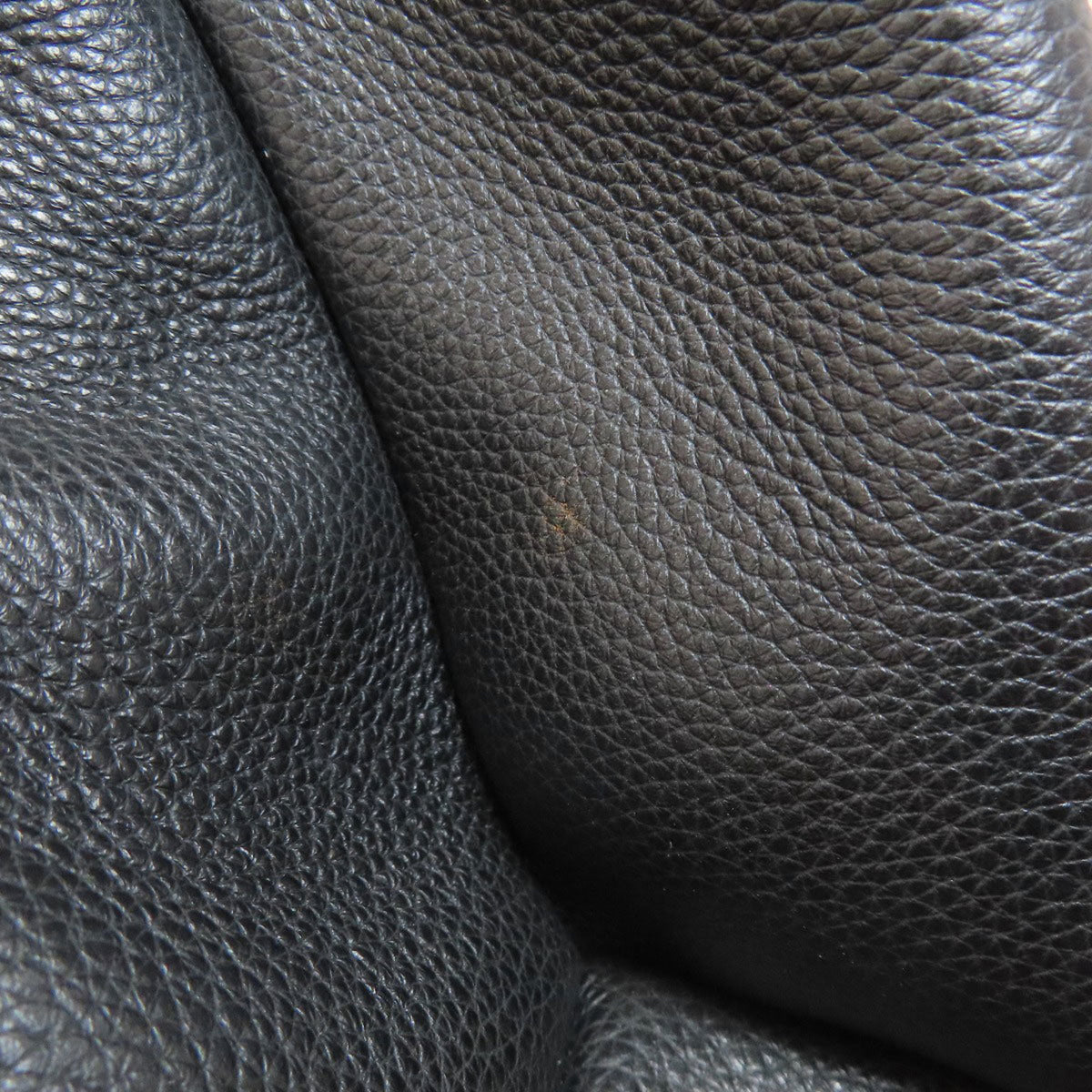 Versace Black Leather Tote Bag (Pre-Owned)