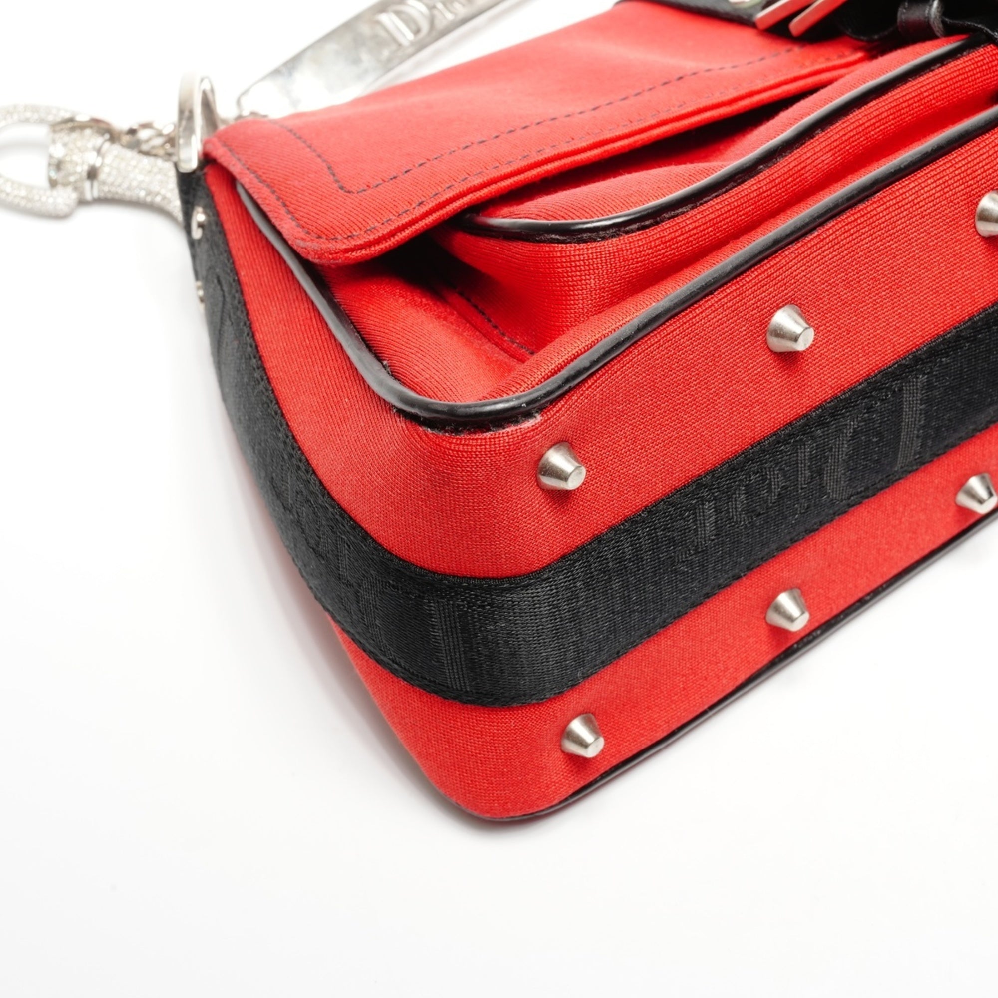 Christian Dior Red Color Shoulder Bag (Pre-Owned)