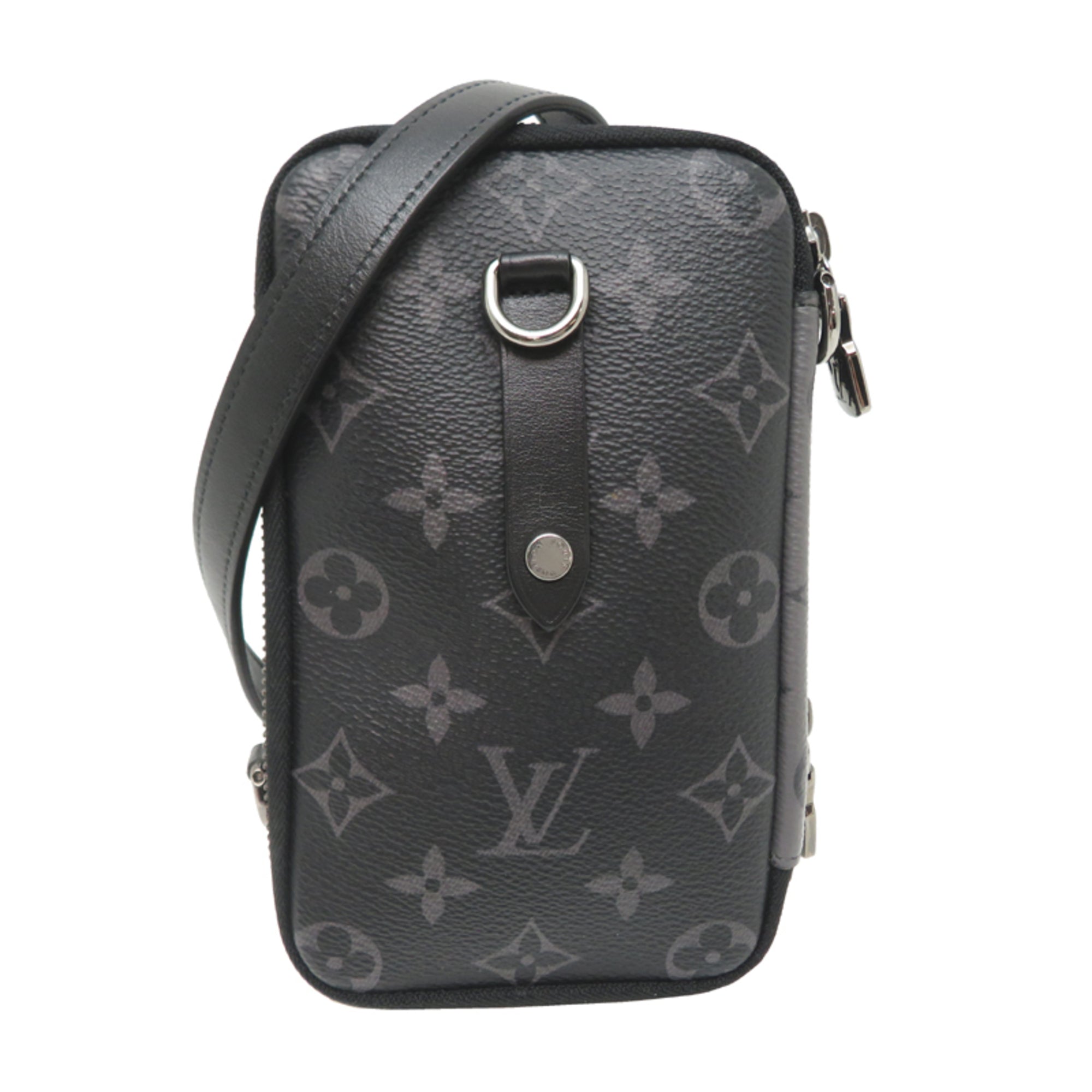 Louis Vuitton Black Gray Monogram Eclipse Shoulder Bag (Pre-Owned)
