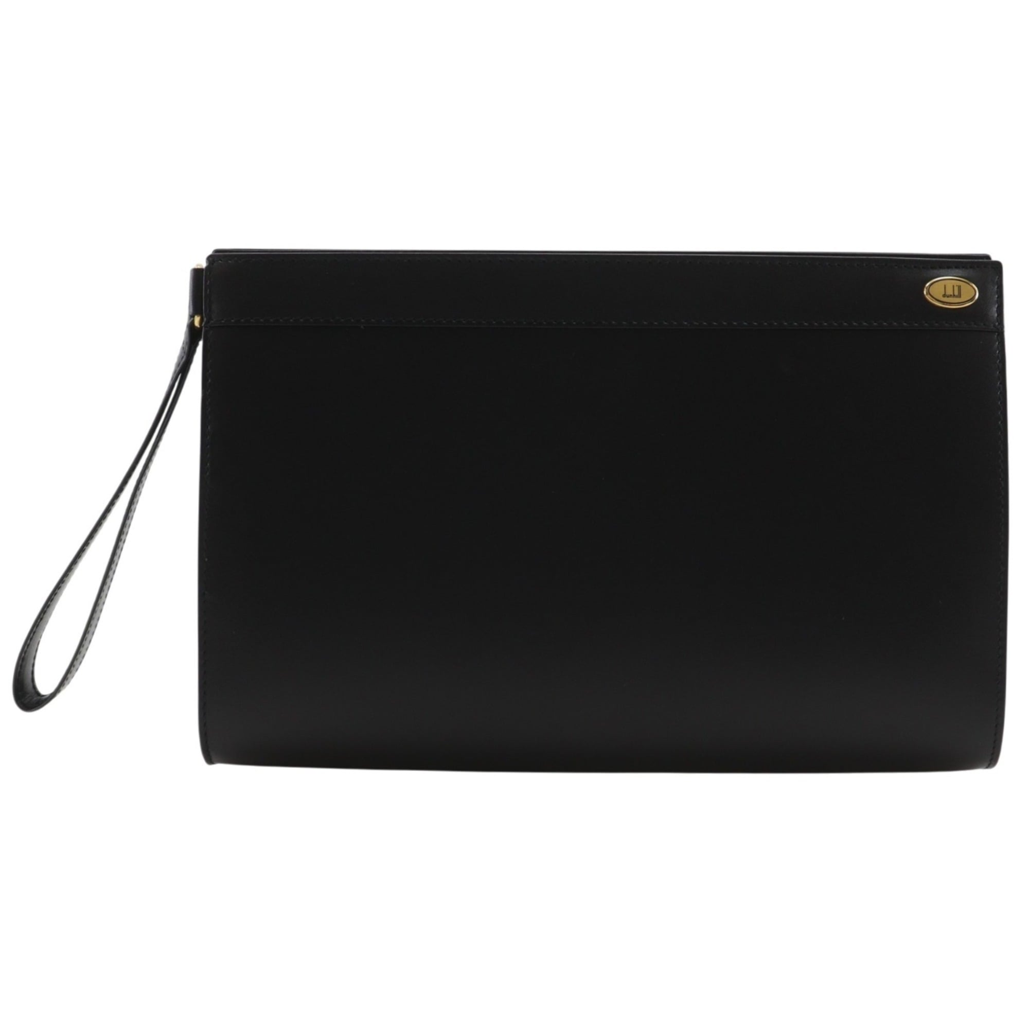 Dunhill Leather Clutch Bag (Pre-Owned)
