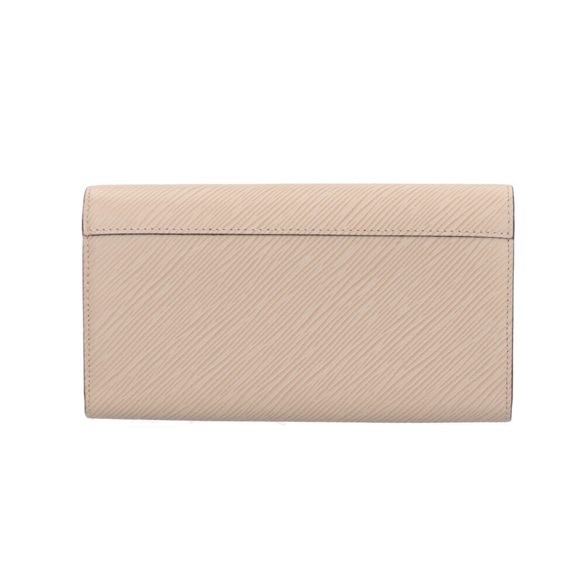 Louis Vuitton Beige Epi Leather Long Wallet (Tri-Fold) (Pre-Owned)