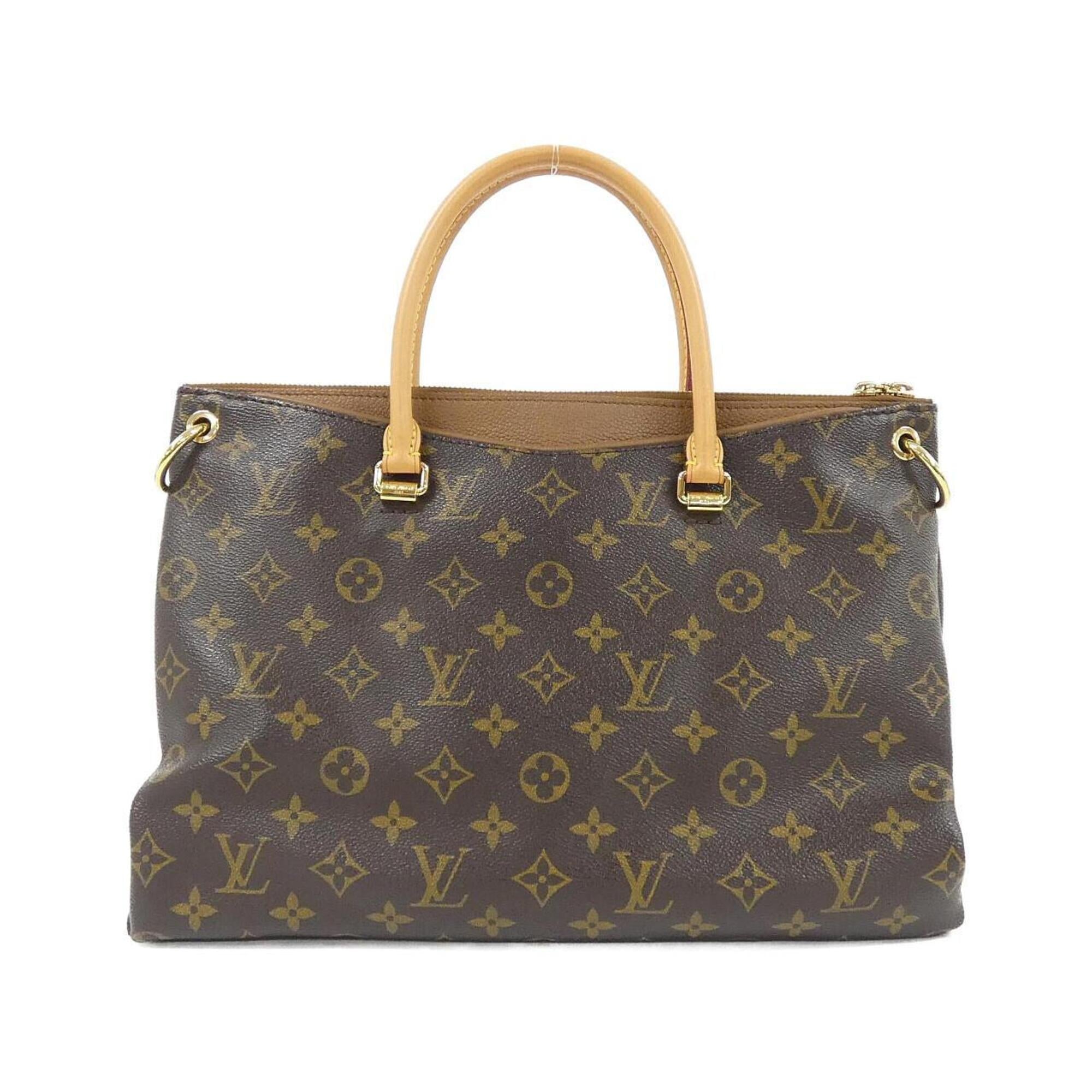 Louis Vuitton Marron Coated Canvas Handbag (Pre-Owned)