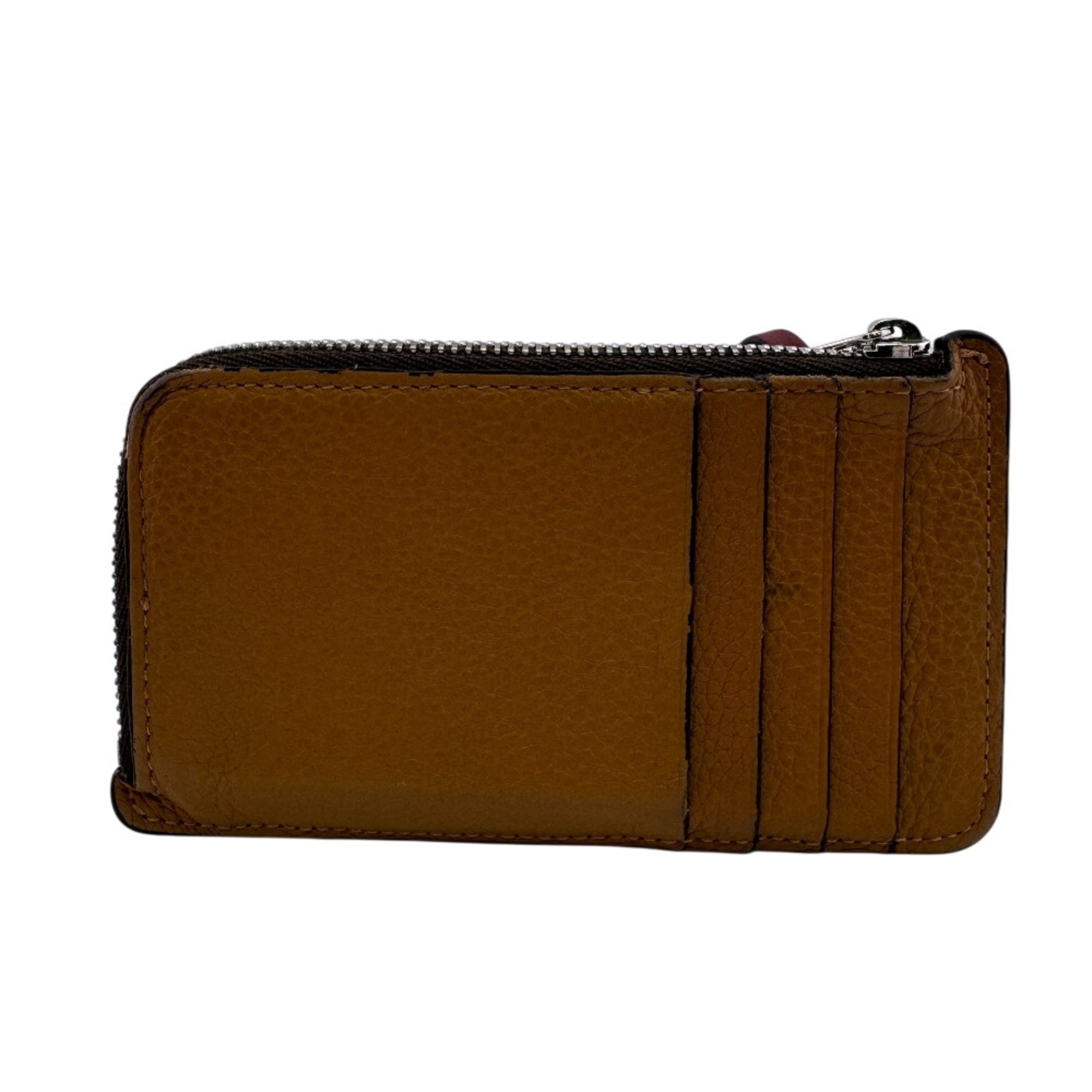 Loewe Brown Leather Coin Purse/Coin Case (Pre-Owned)