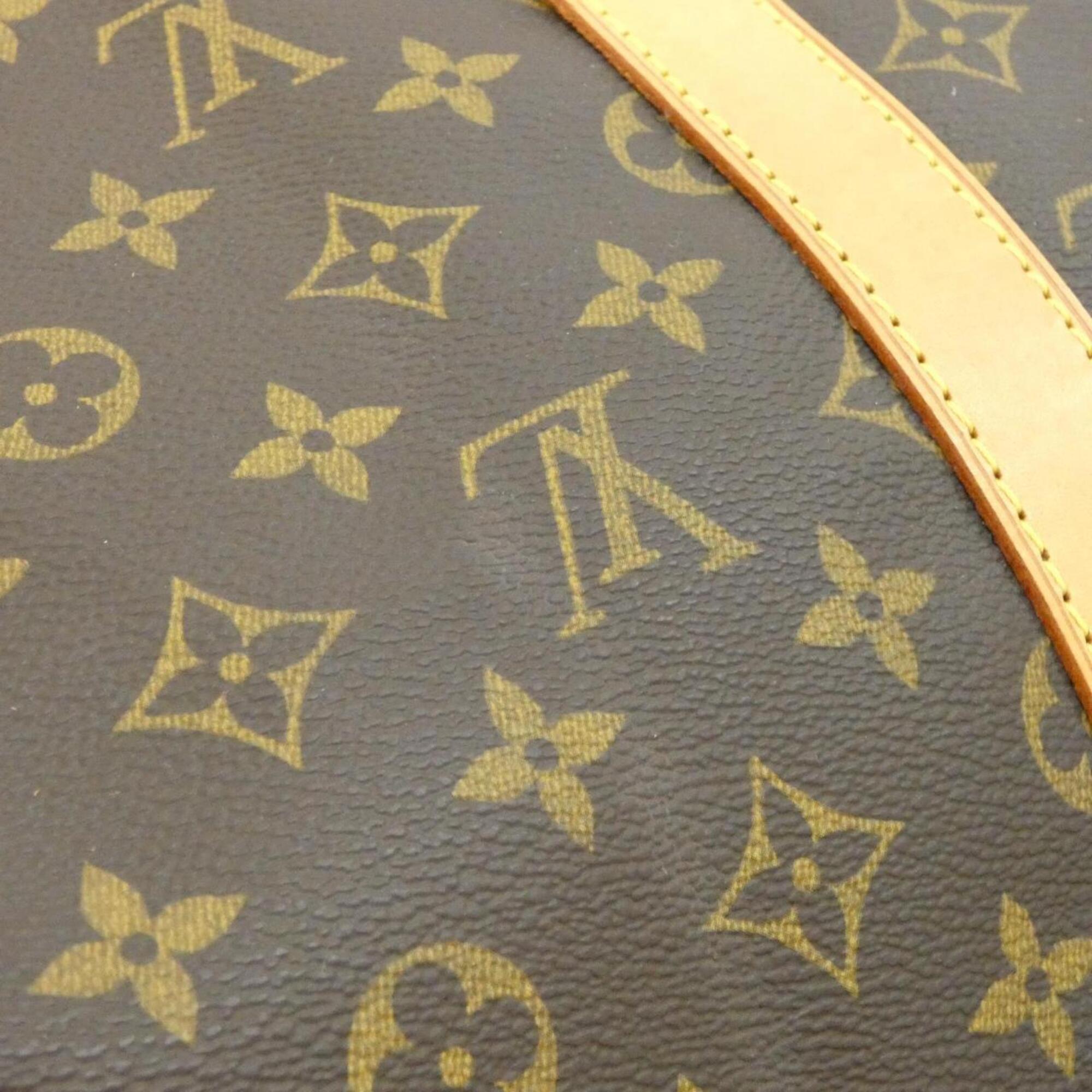 Louis Vuitton Marron Coated Canvas Boston Bag (Pre-Owned)