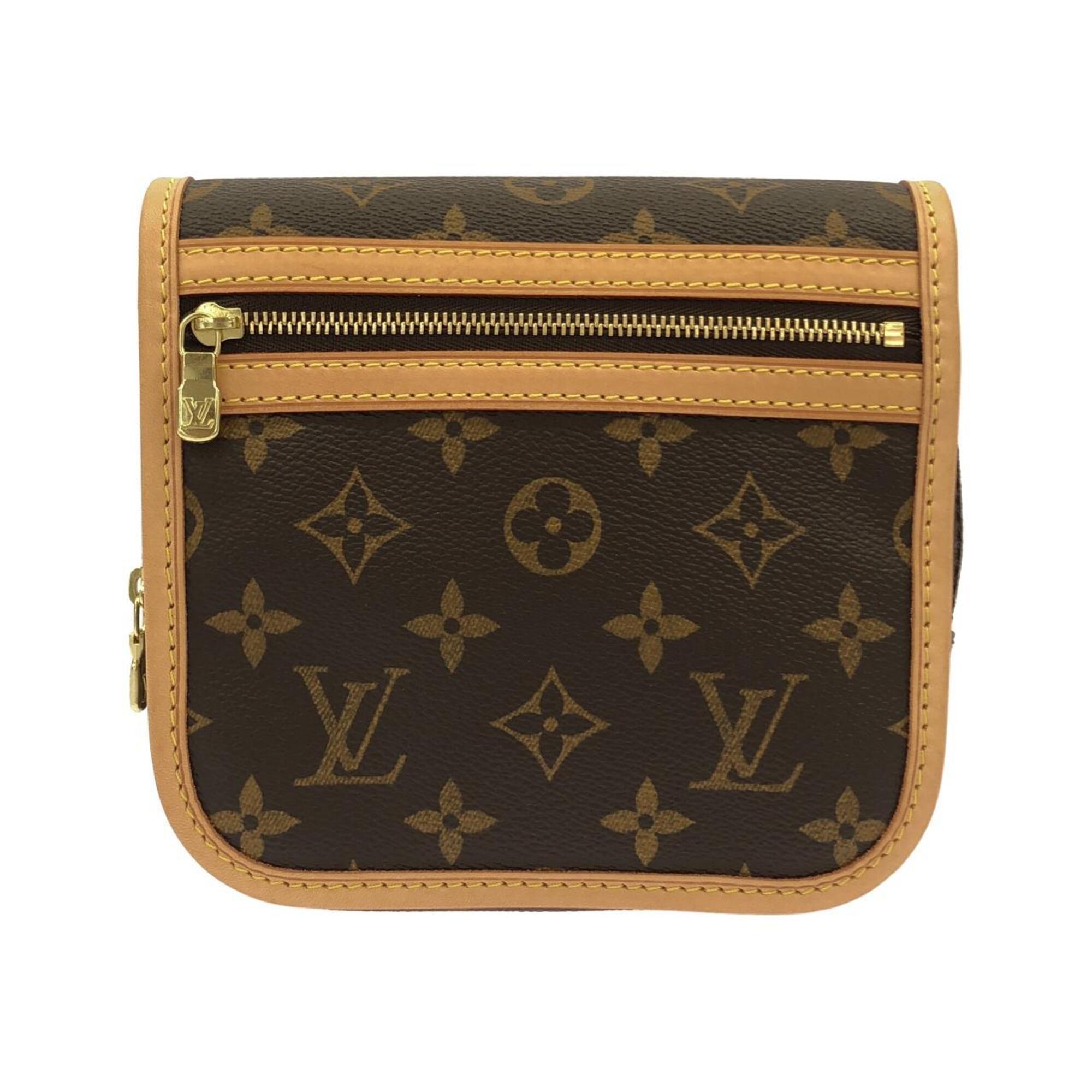Louis Vuitton Brown Coated Canvas Shoulder Bag (Pre-Owned)