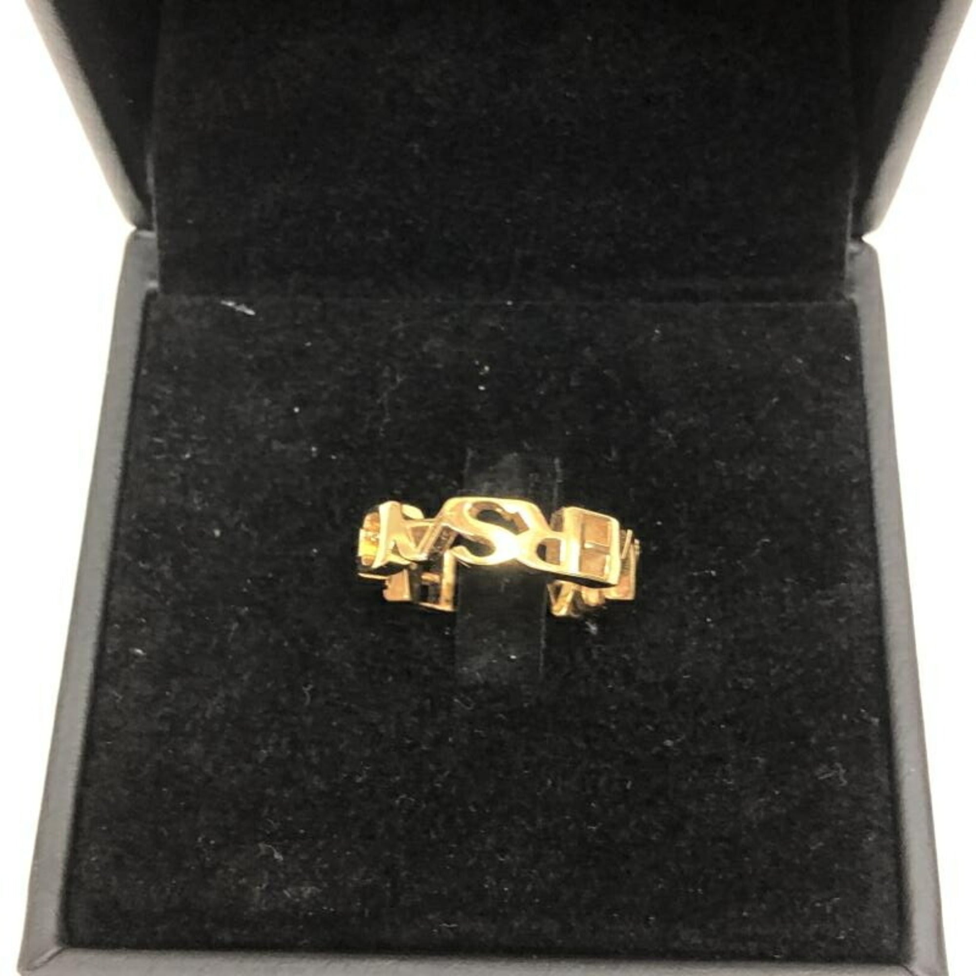 Versace Gold Band Ring (Pre-Owned)