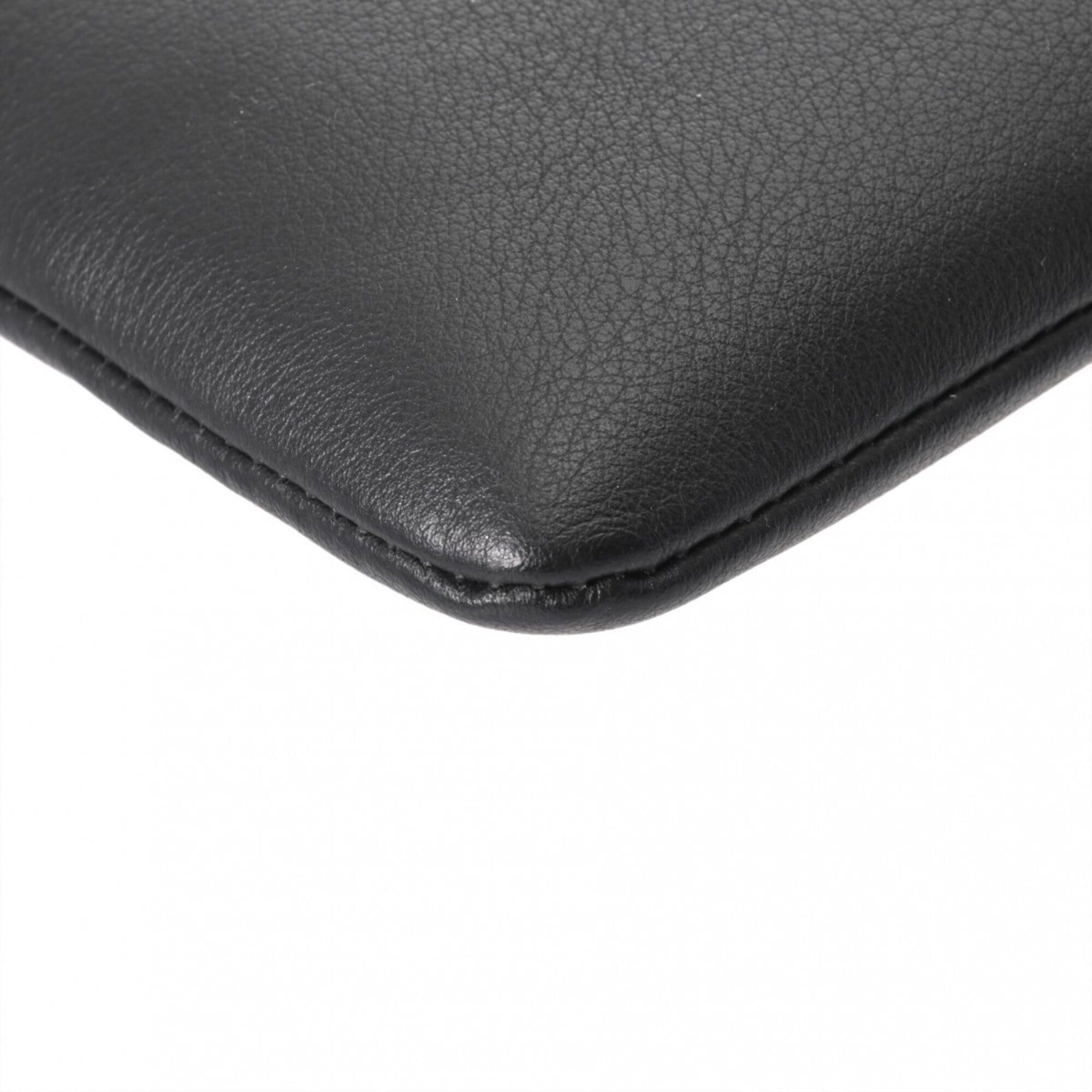 Balenciaga Black Leather Pouch (Pre-Owned)