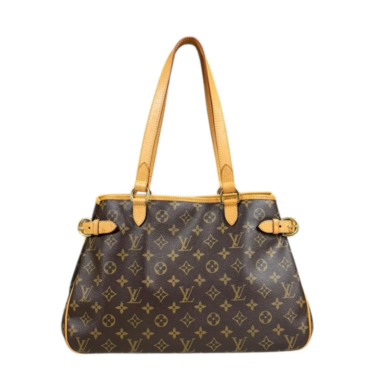 Louis Vuitton Brown Monogram Canvas Shoulder Bag (Pre-Owned)