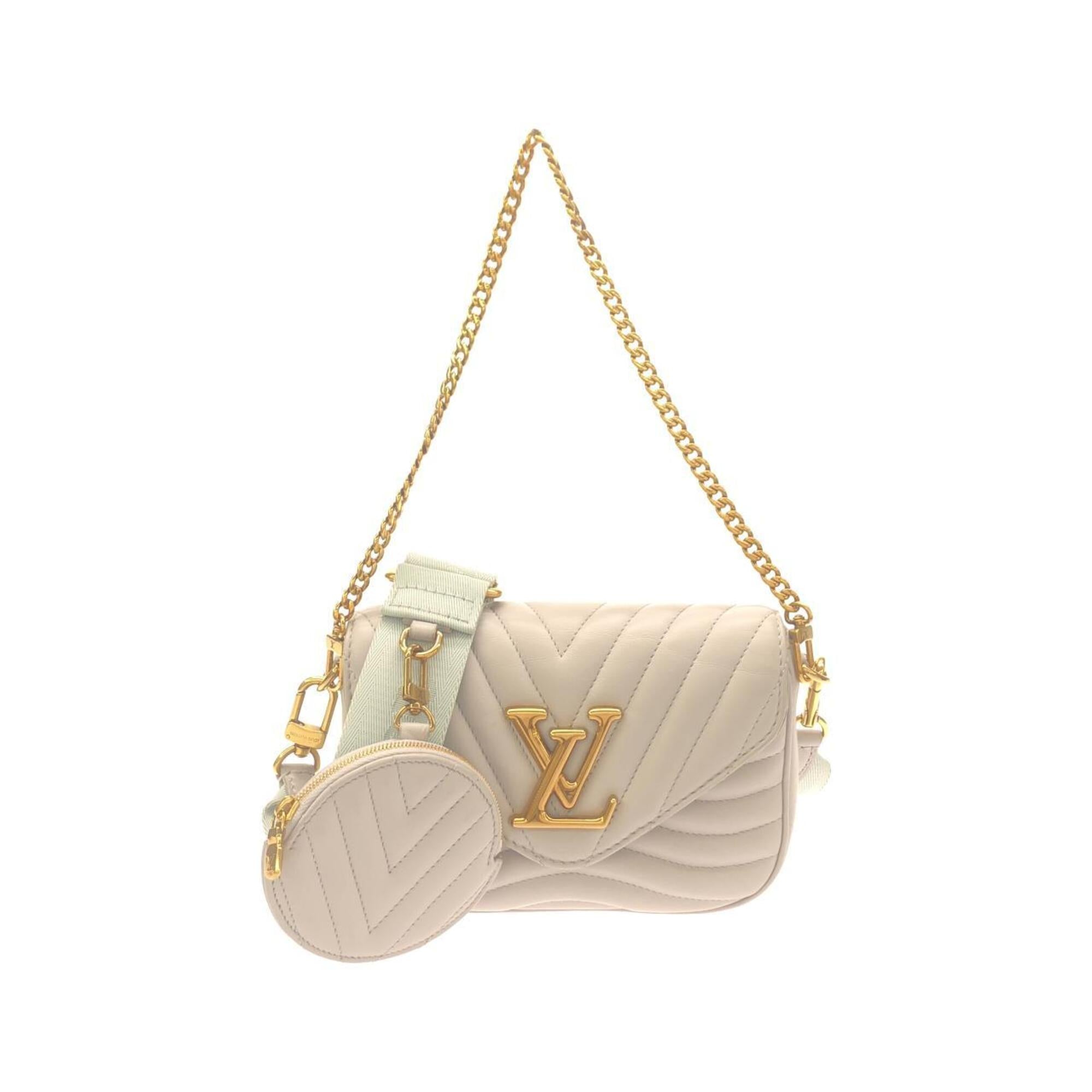 Louis Vuitton Leather Pochette Pouch Shoulder Bag (Pre-Owned)