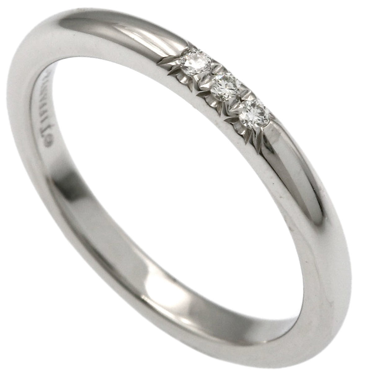 Tiffany Platinum 950 Band Ring (Pre-Owned)