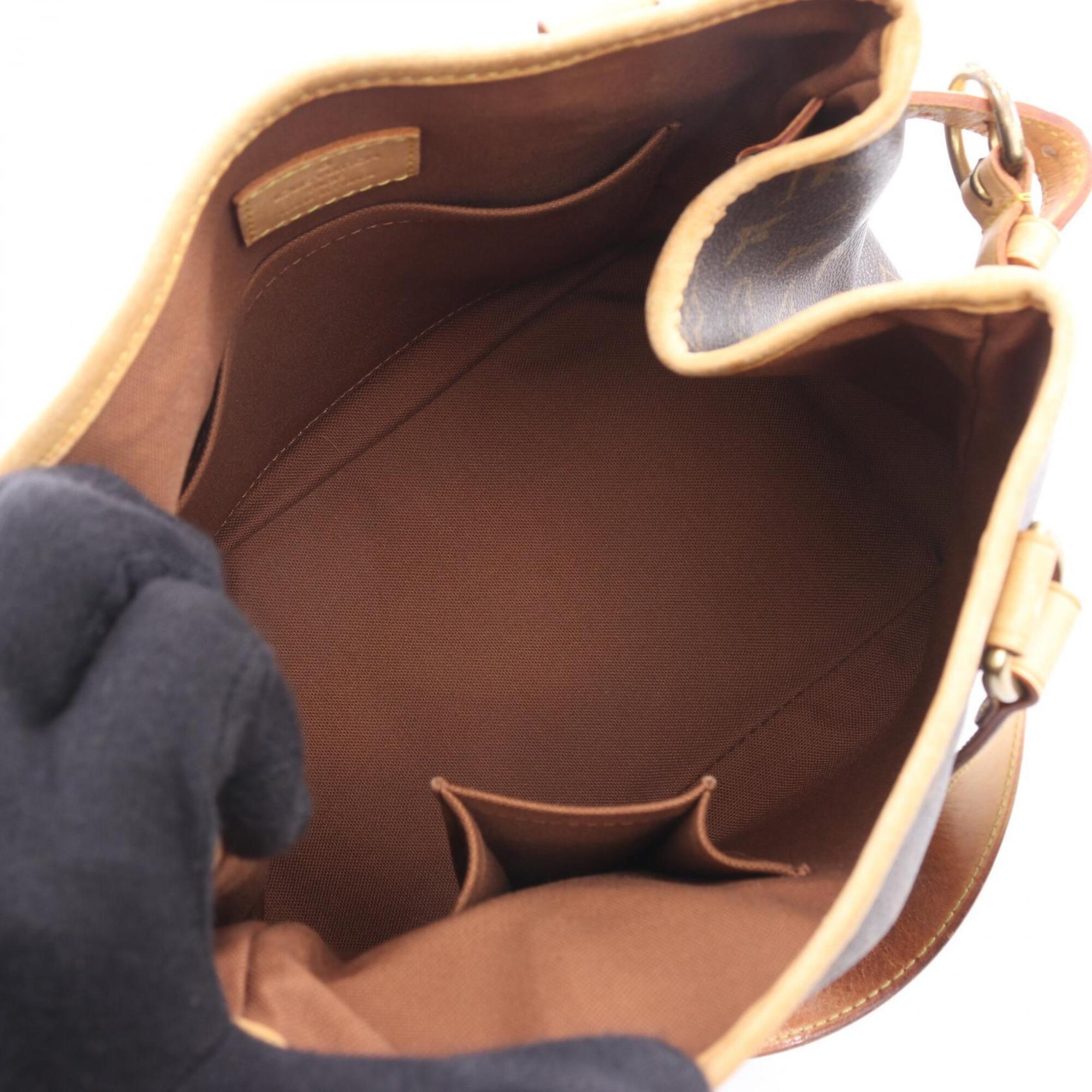 Louis Vuitton Brown Coated Canvas Pvc Leather Monogram Handbag (Pre-Owned)