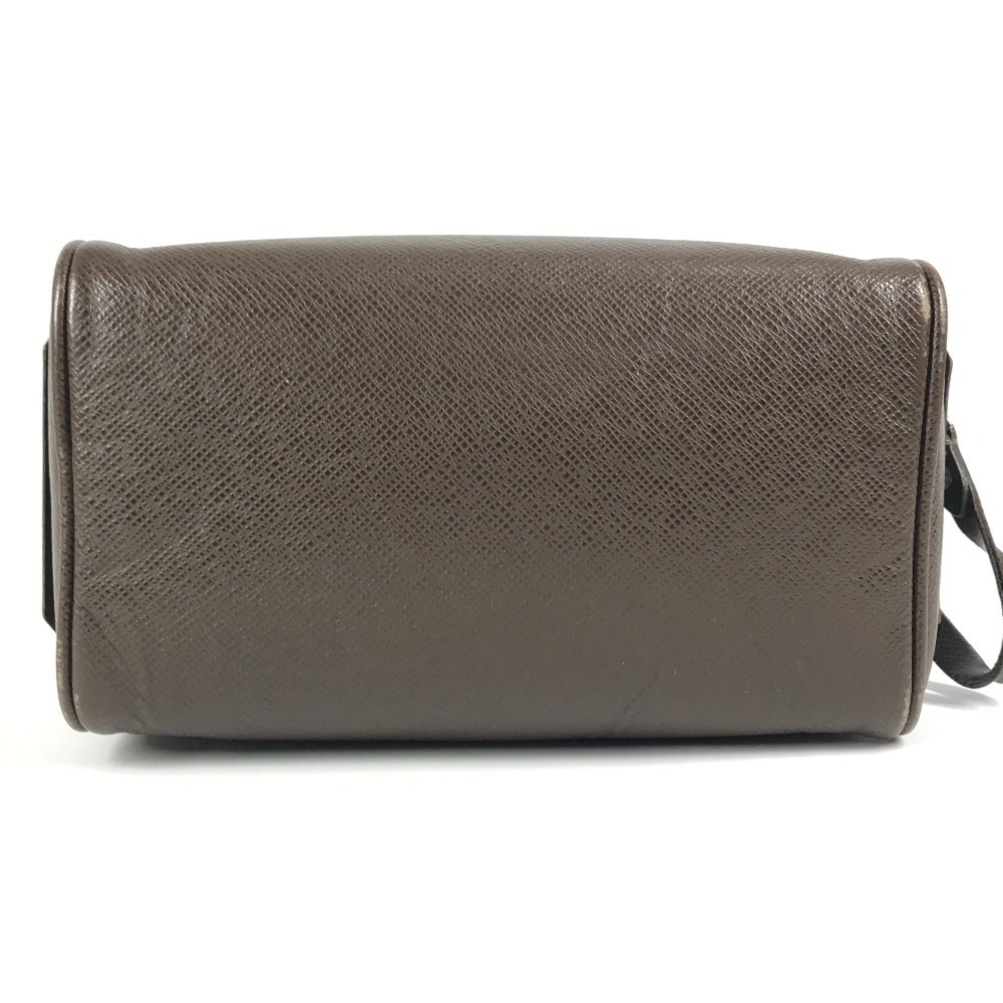 Louis Vuitton Brown Grizzly Taiga Leather Pouch (Pre-Owned)