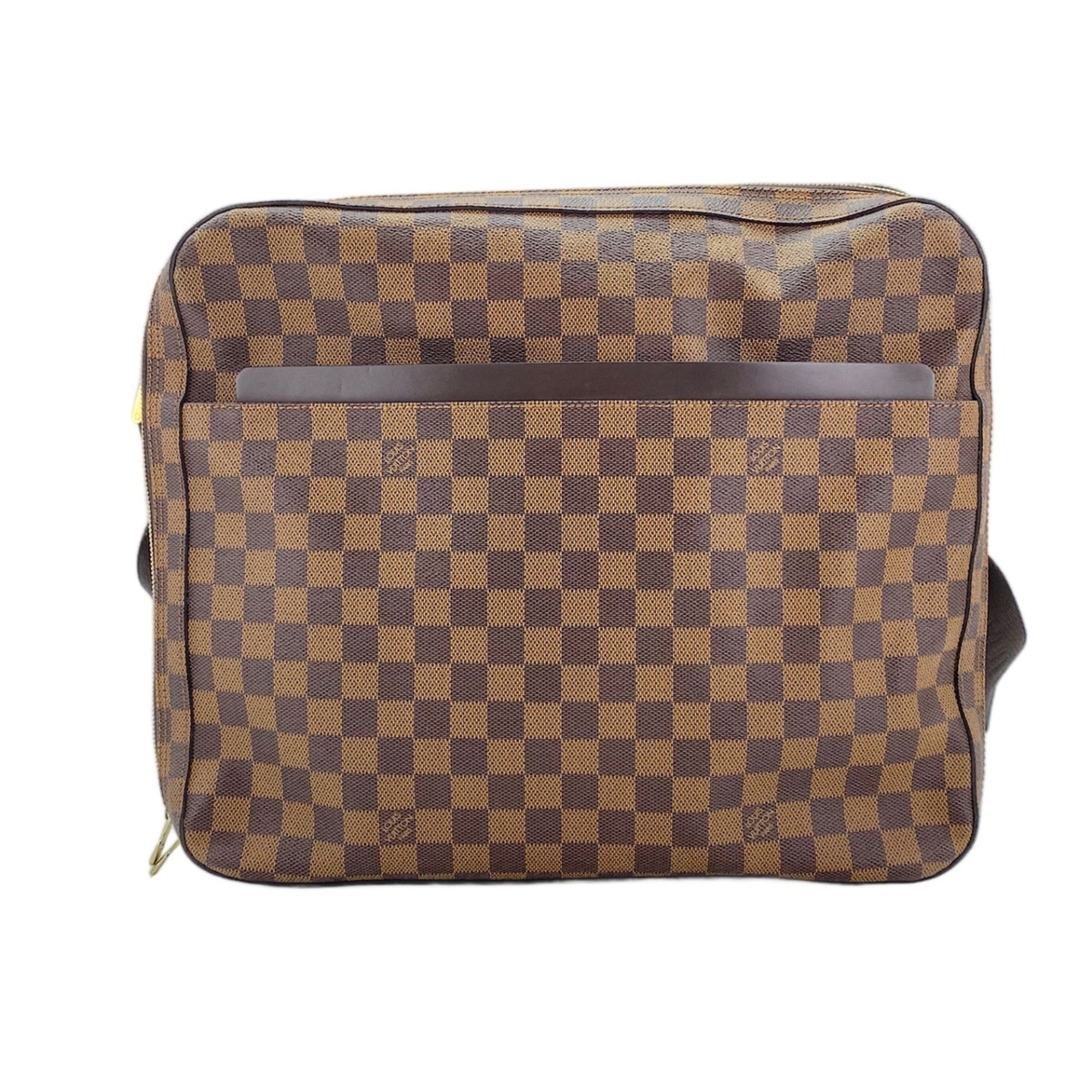 Louis Vuitton Brown Damier Canvas Galle Shoulder Bag (Pre-Owned)