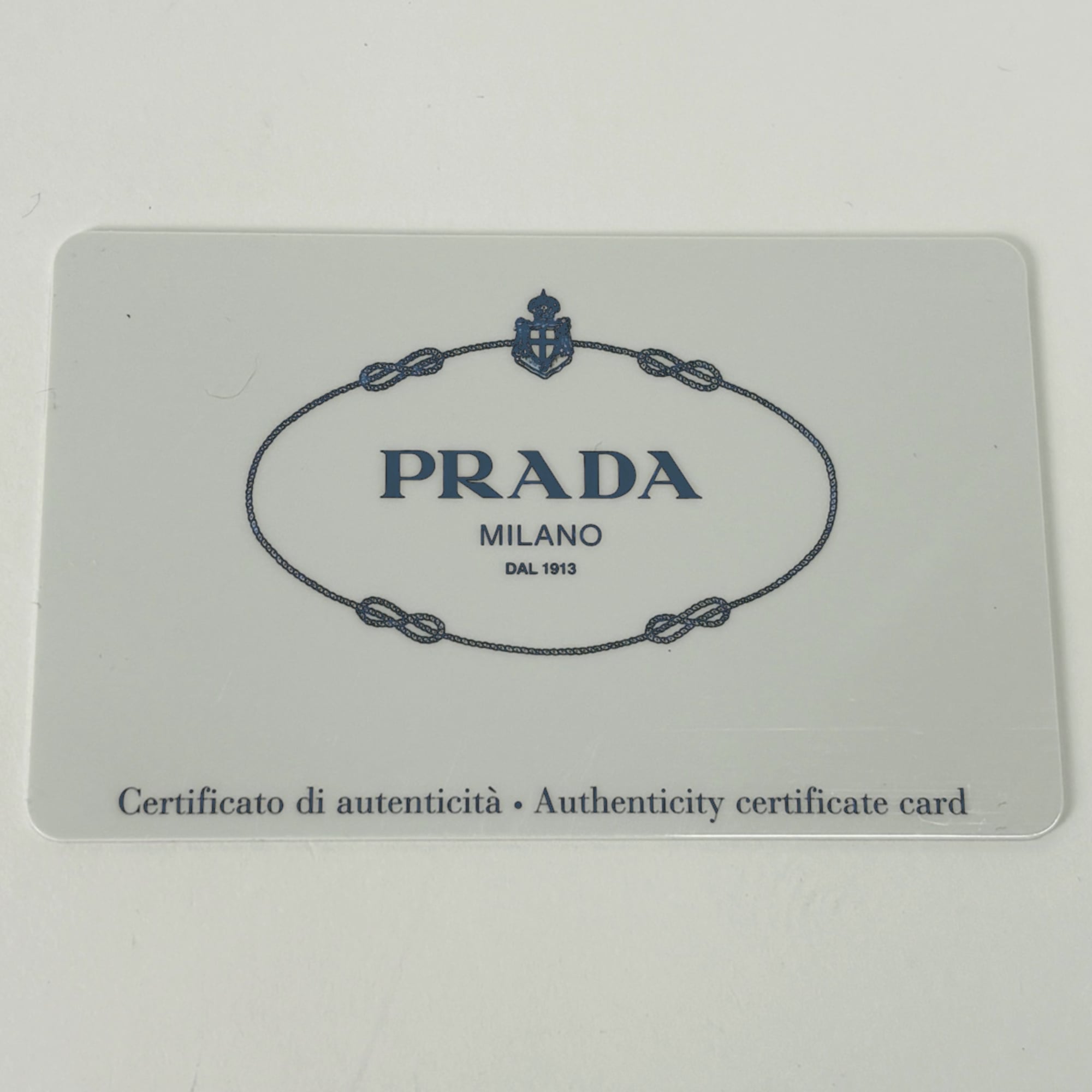 Prada Ivory Leather Handbag Tote Bag (Pre-Owned)