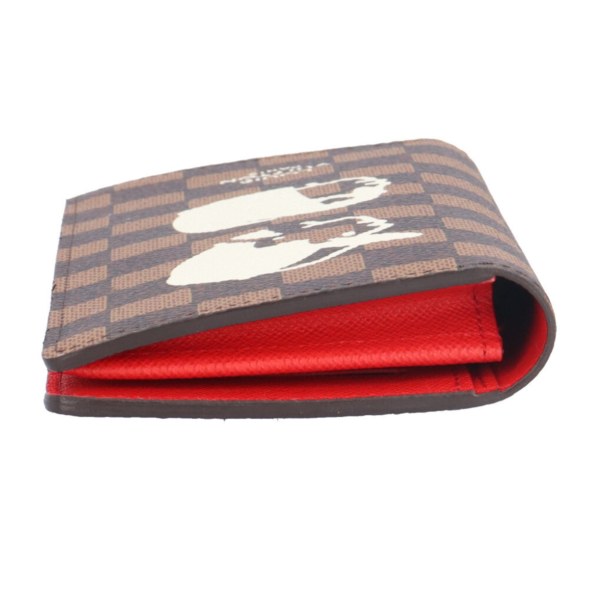 Louis Vuitton Brown Damier Canvas Long Wallet (Bi-Fold) (Pre-Owned)