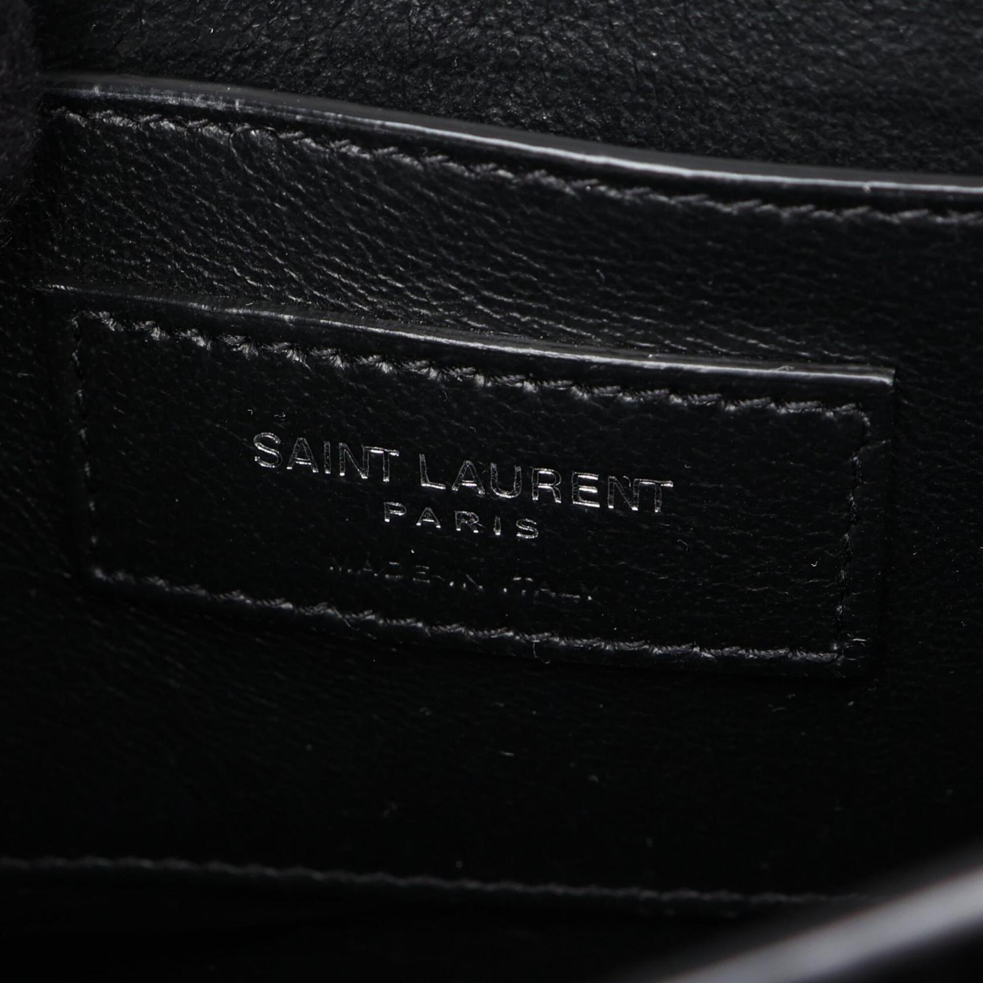 Saint Laurent Black Patent Leather Handbag (Pre-Owned)