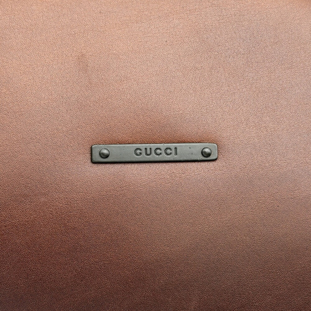 Gucci Brown Leather Handbag (Pre-Owned)