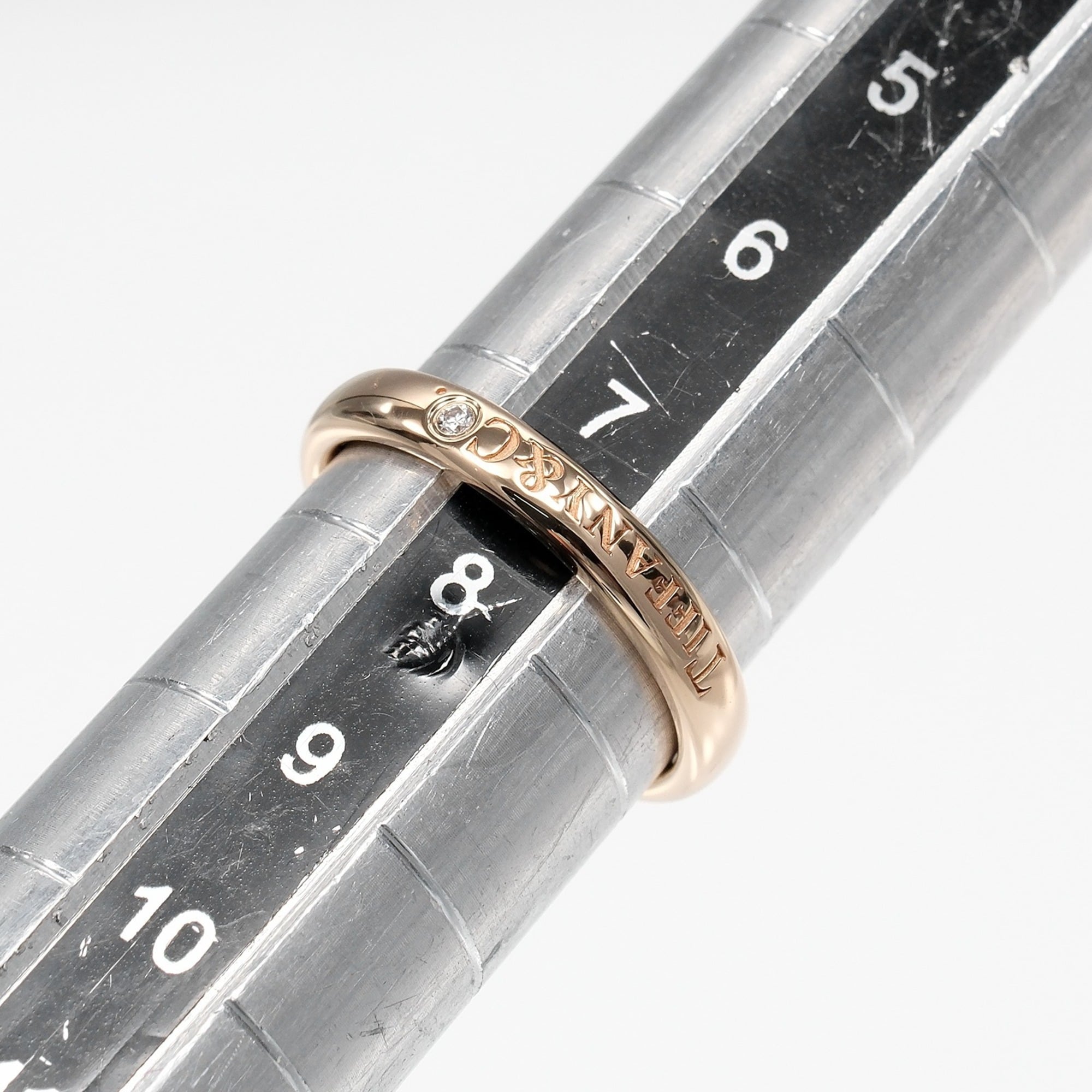 Tiffany Pink Gold Pink Gold (18K) Band Ring (Pre-Owned)