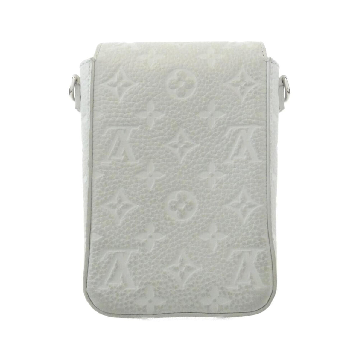 Louis Vuitton Gris Leather Shoulder Bag (Pre-Owned)