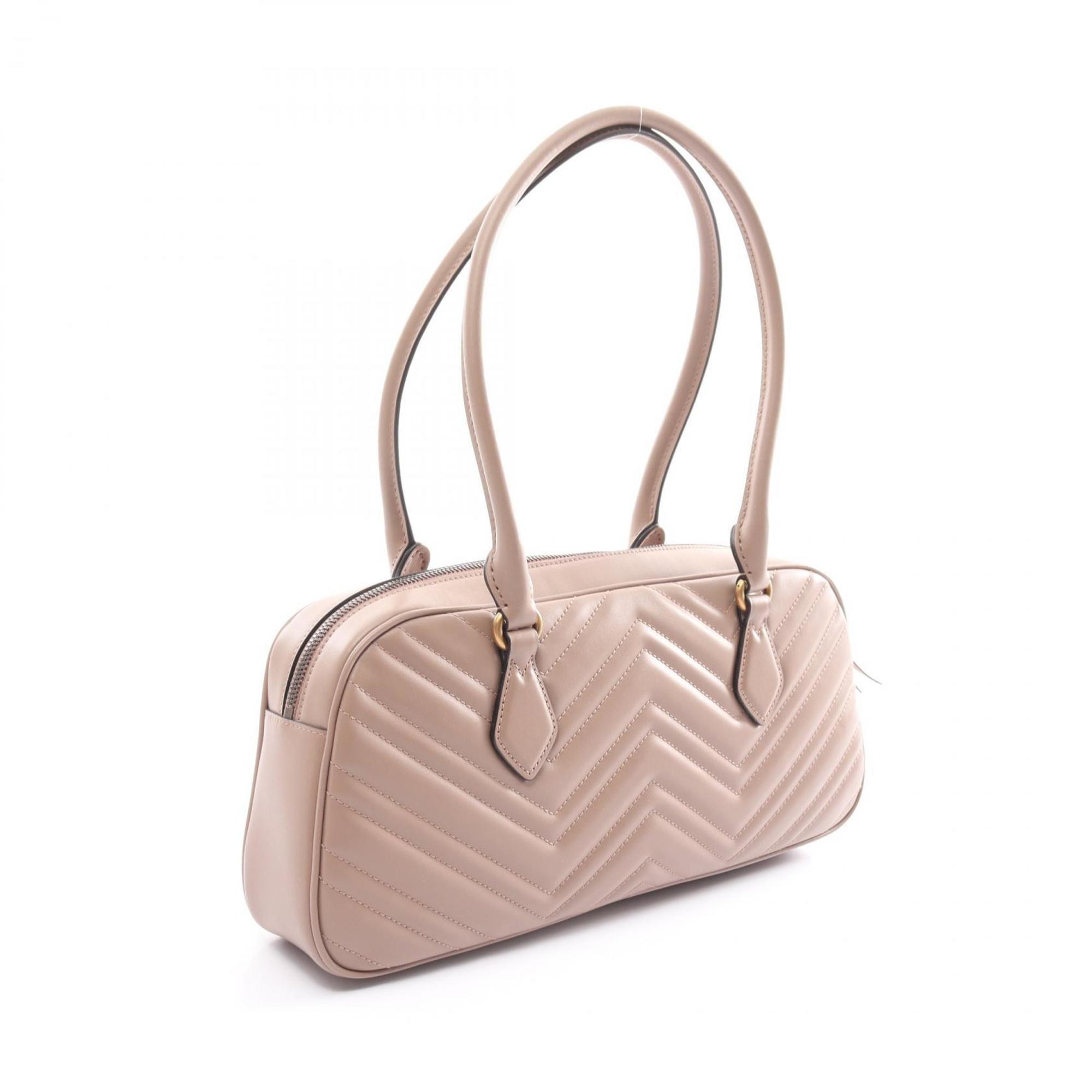 Gucci Pink Leather Tote Bag (Pre-Owned)
