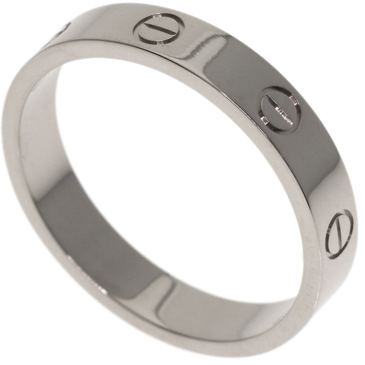 Cartier White Gold (18K) Band Ring (Pre-Owned)