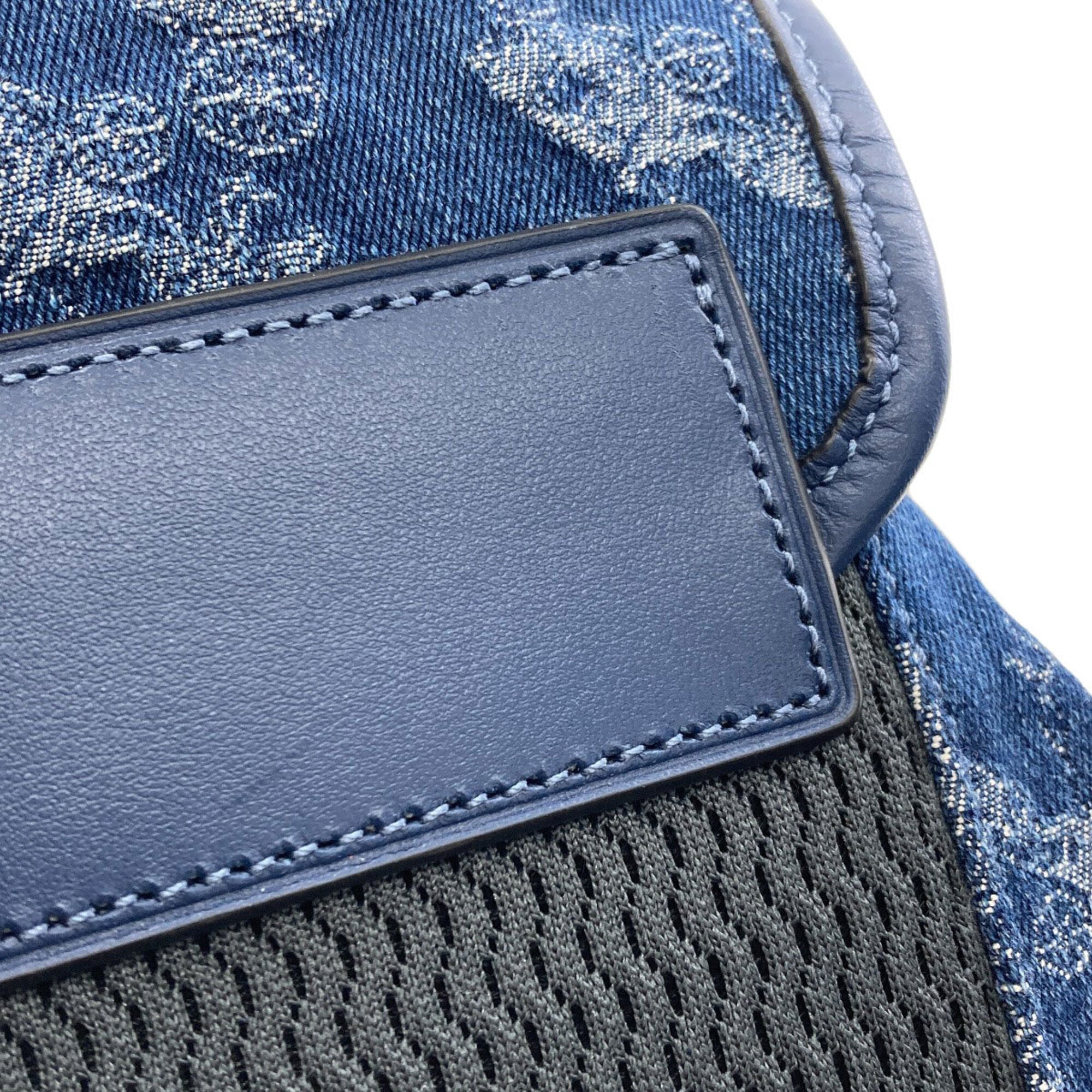 Coach Blue Denim Backpack (Pre-Owned)