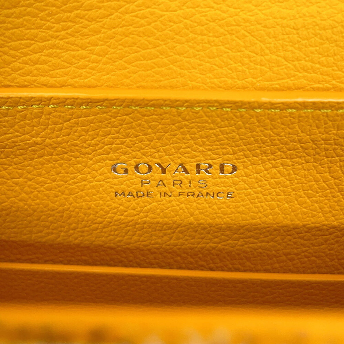 Goyard Yellow Pvc Leather Handbag (Pre-Owned)