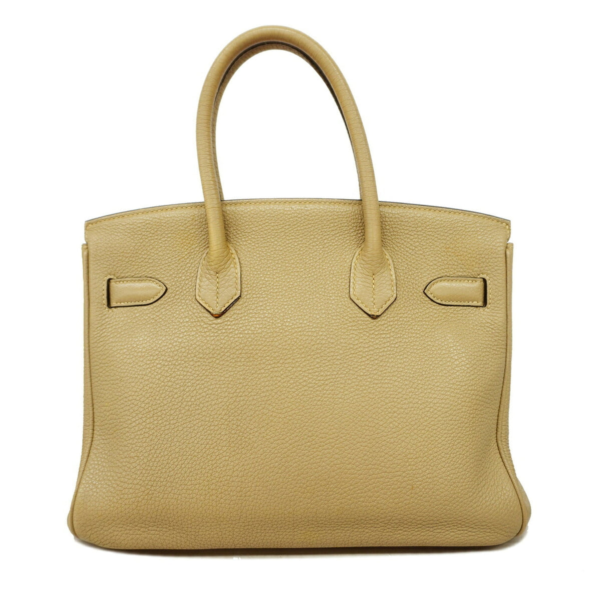 Hermes Gris Tourterelle Togo Leather Handbag (Pre-Owned)