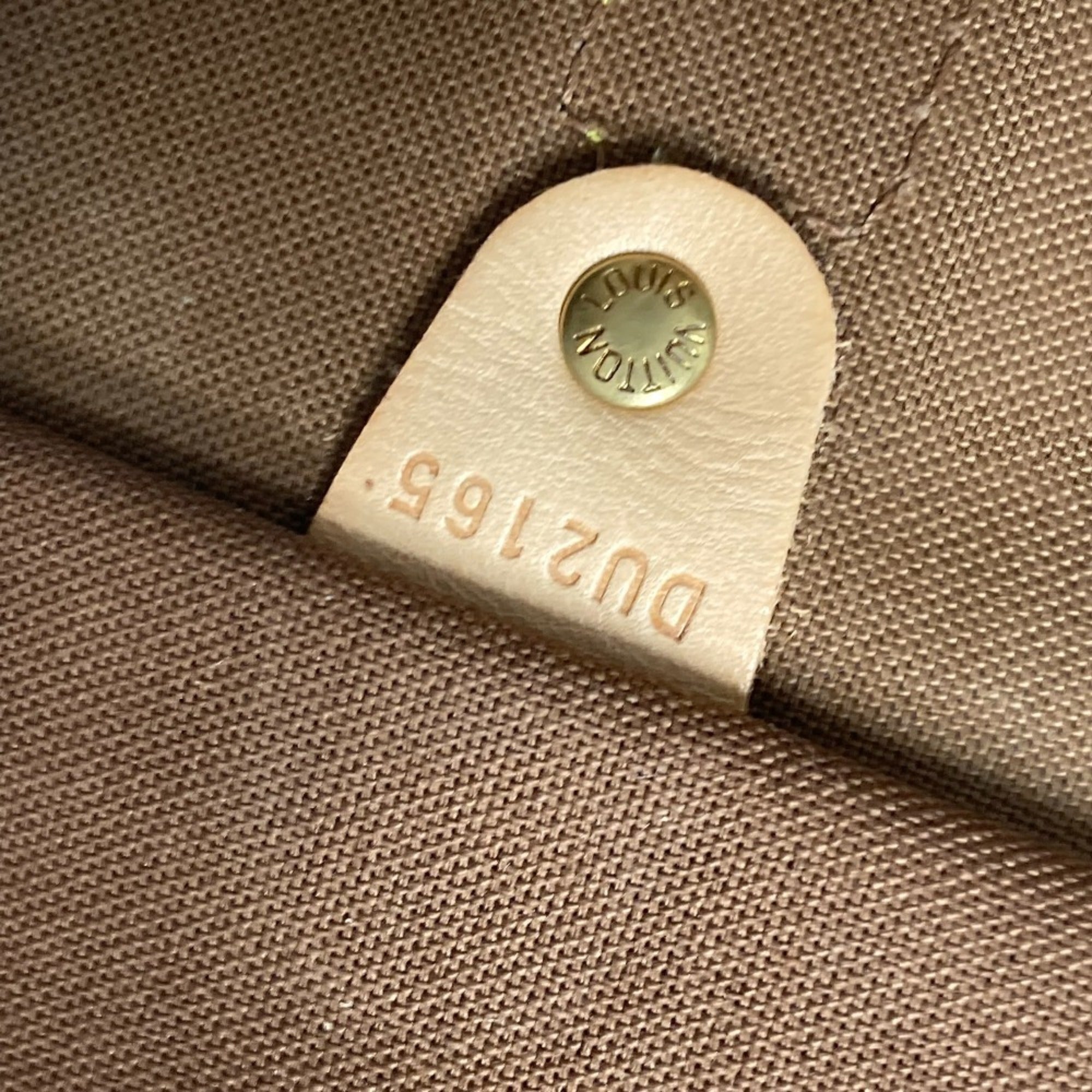 Louis Vuitton Brown Monogram Canvas Boston Bag Shoulder Bag (Pre-Owned)