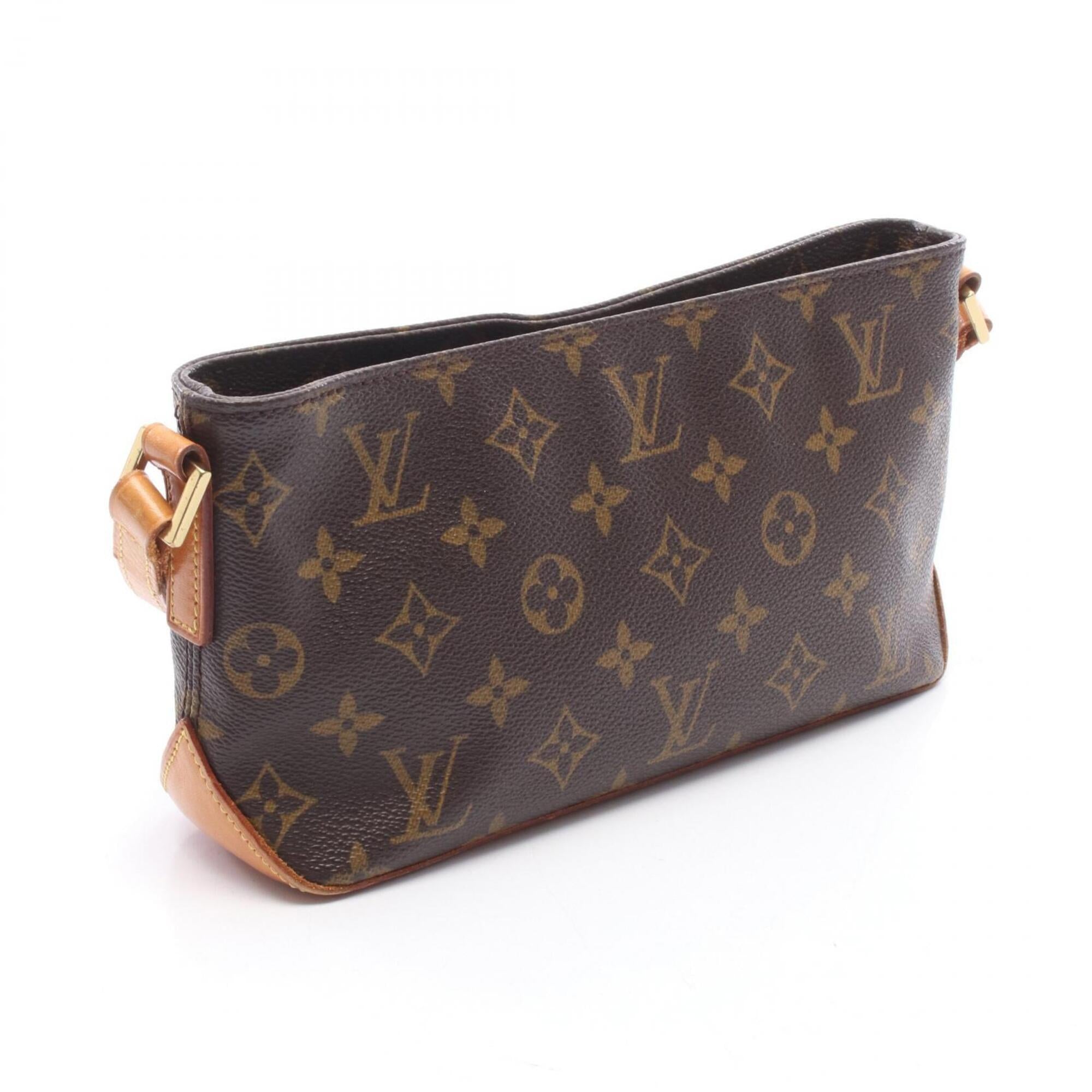 Louis Vuitton Brown Pvc Coated Canvas Leather Shoulder Bag (Pre-Owned)