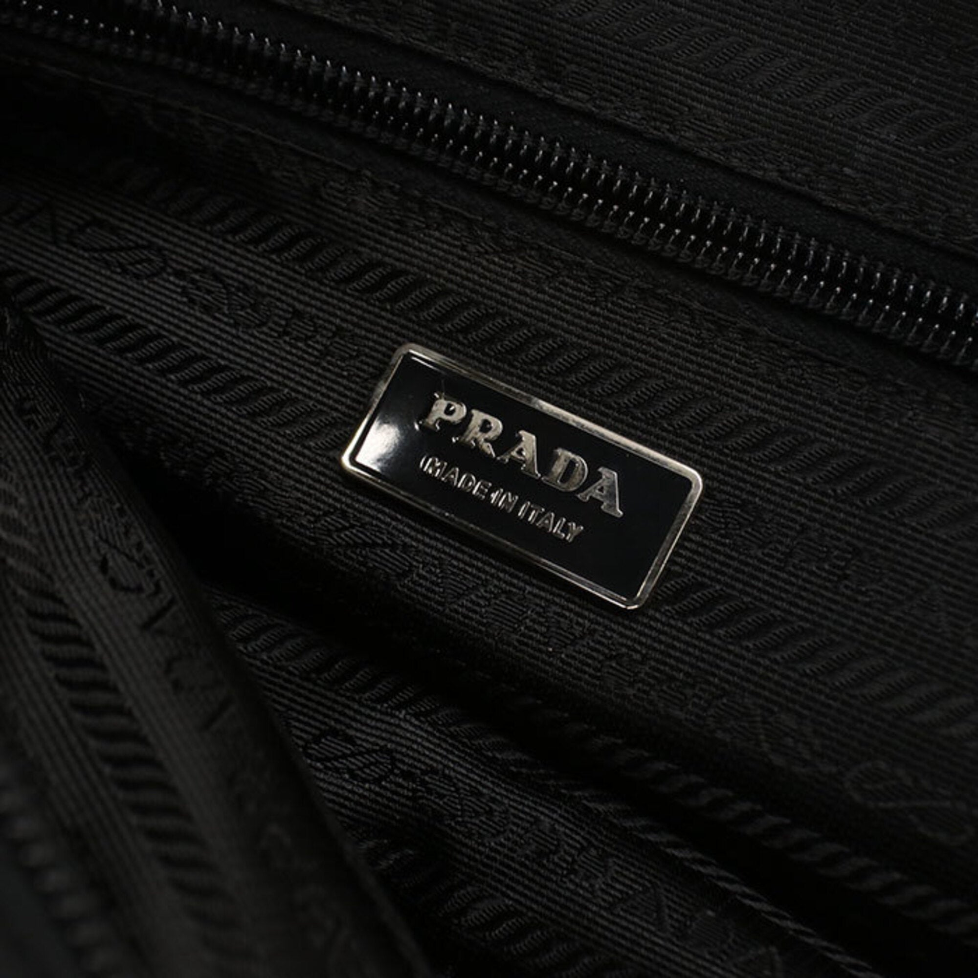 Prada Black Nylon Shoulder Bag (Pre-Owned)