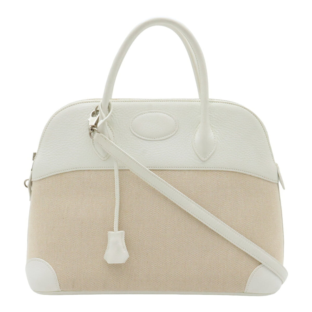 Hermes Beige Handbag Shoulder Bag (Pre-Owned)