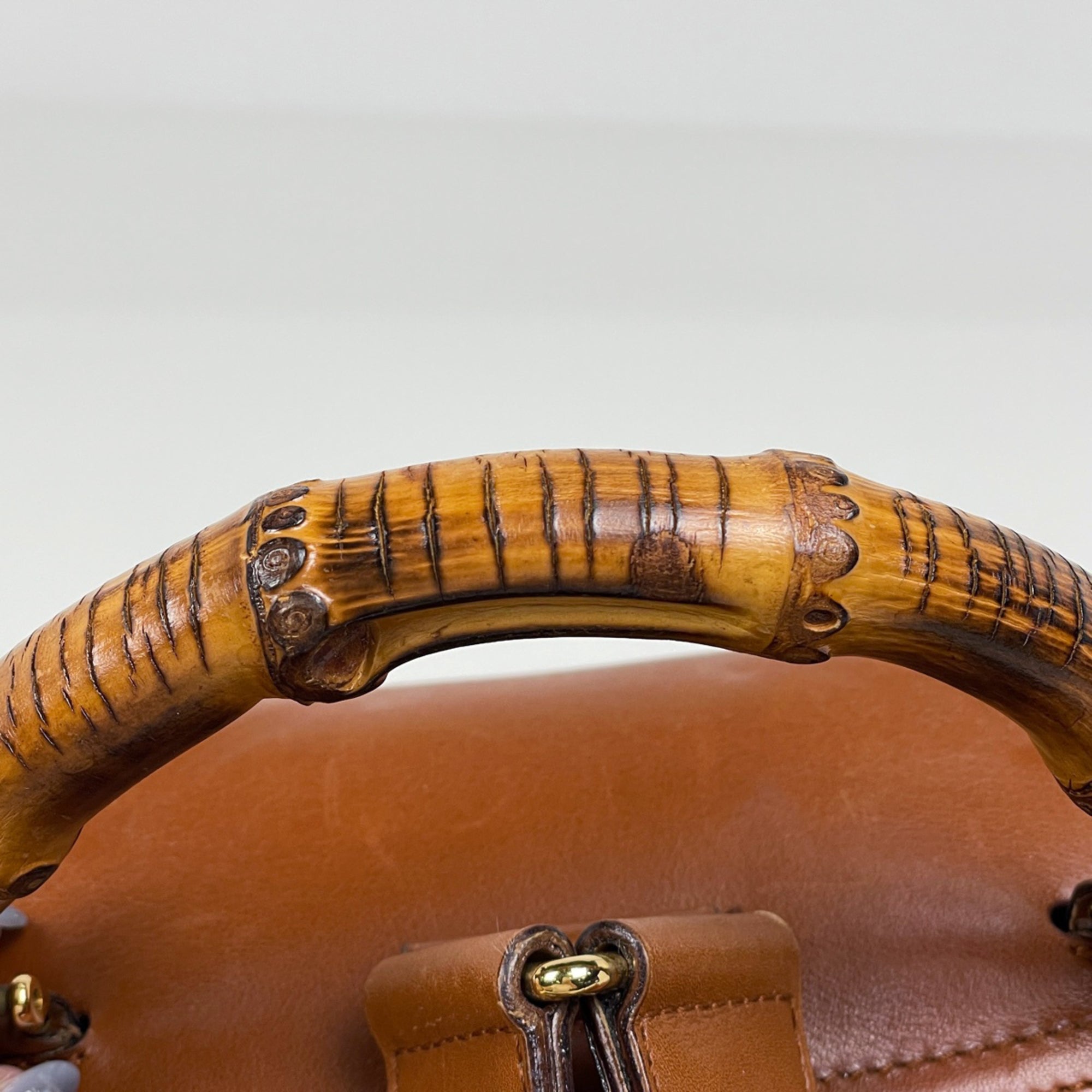 Gucci Brown Leather Backpack (Pre-Owned)