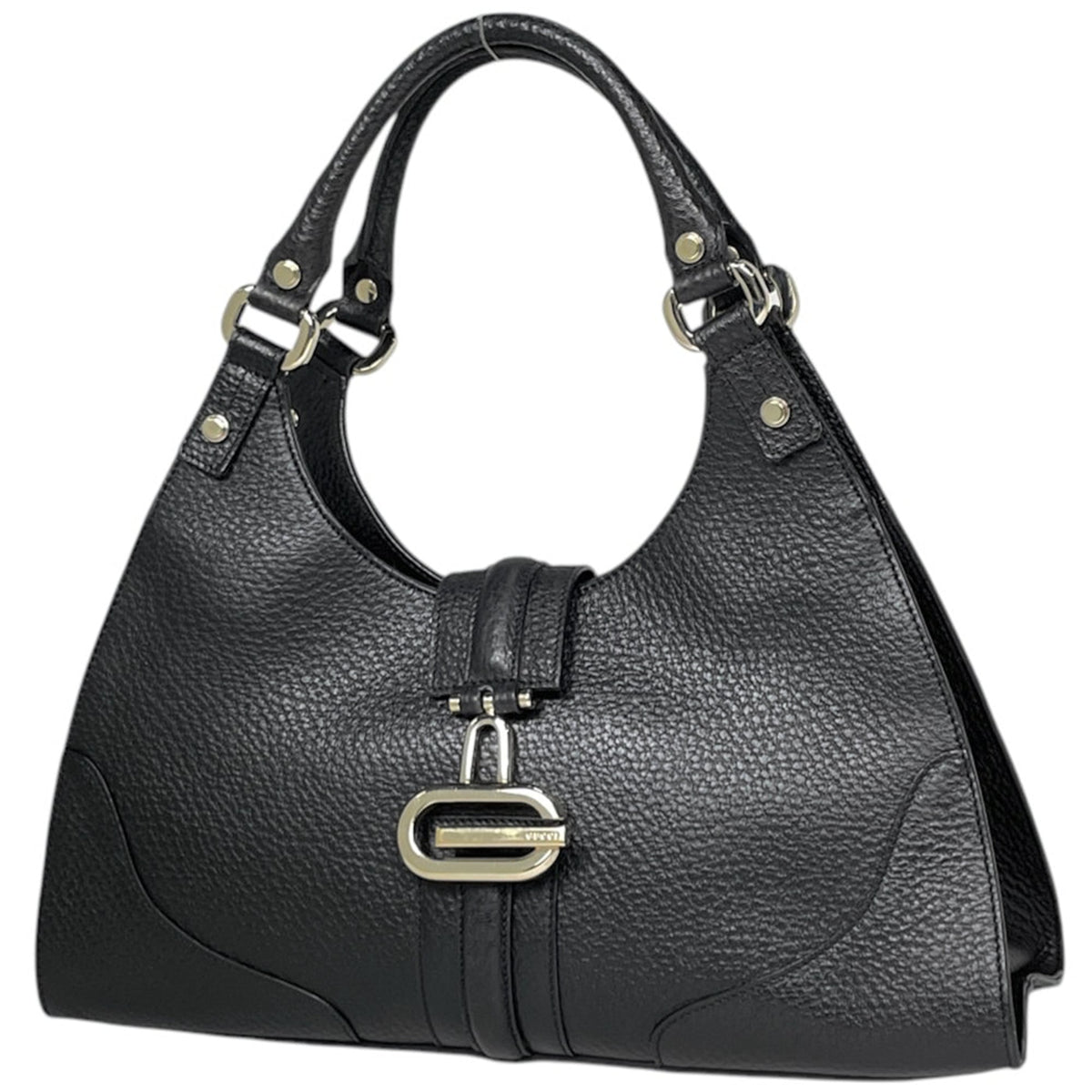 Gucci Black Leather Shoulder Bag (Pre-Owned)