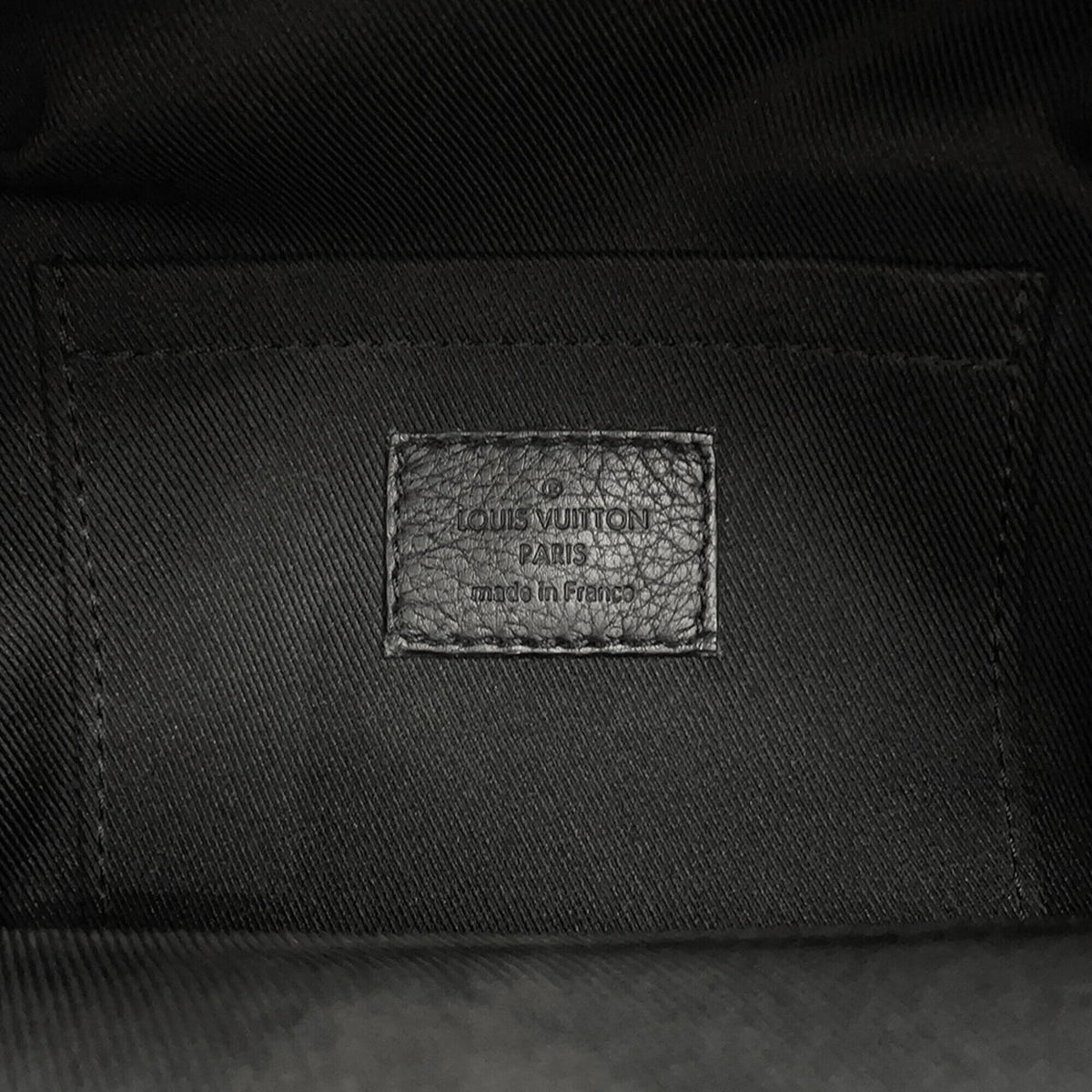 Louis Vuitton Monogram Black Noir Monogram Backpack (Pre-Owned)