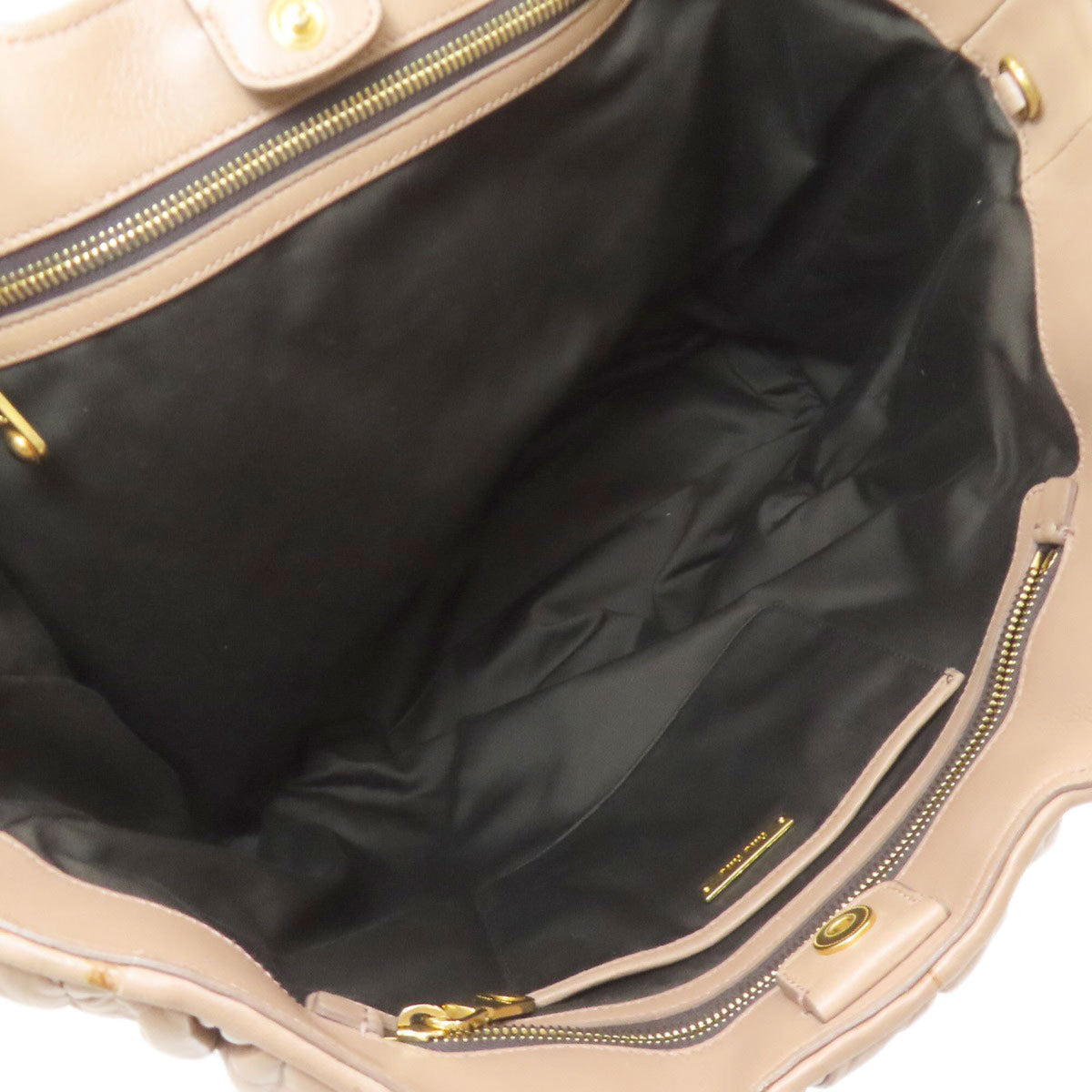 Miu Miu Brown Leather Handbag (Pre-Owned)