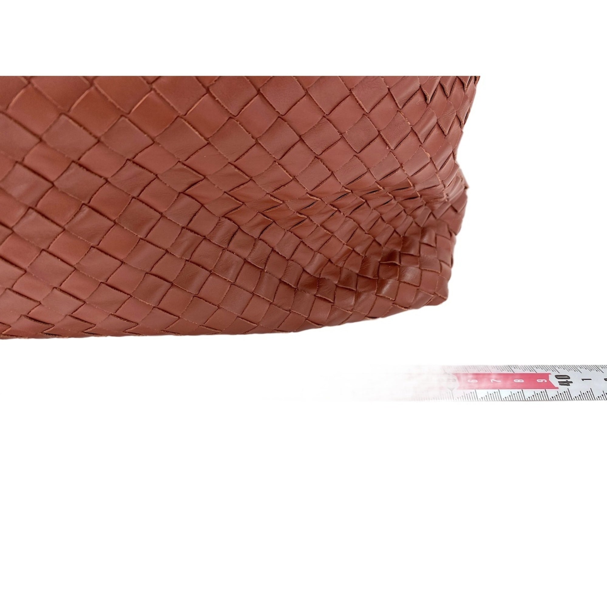 Bottega Veneta Red Color Tote Bag (Pre-Owned)
