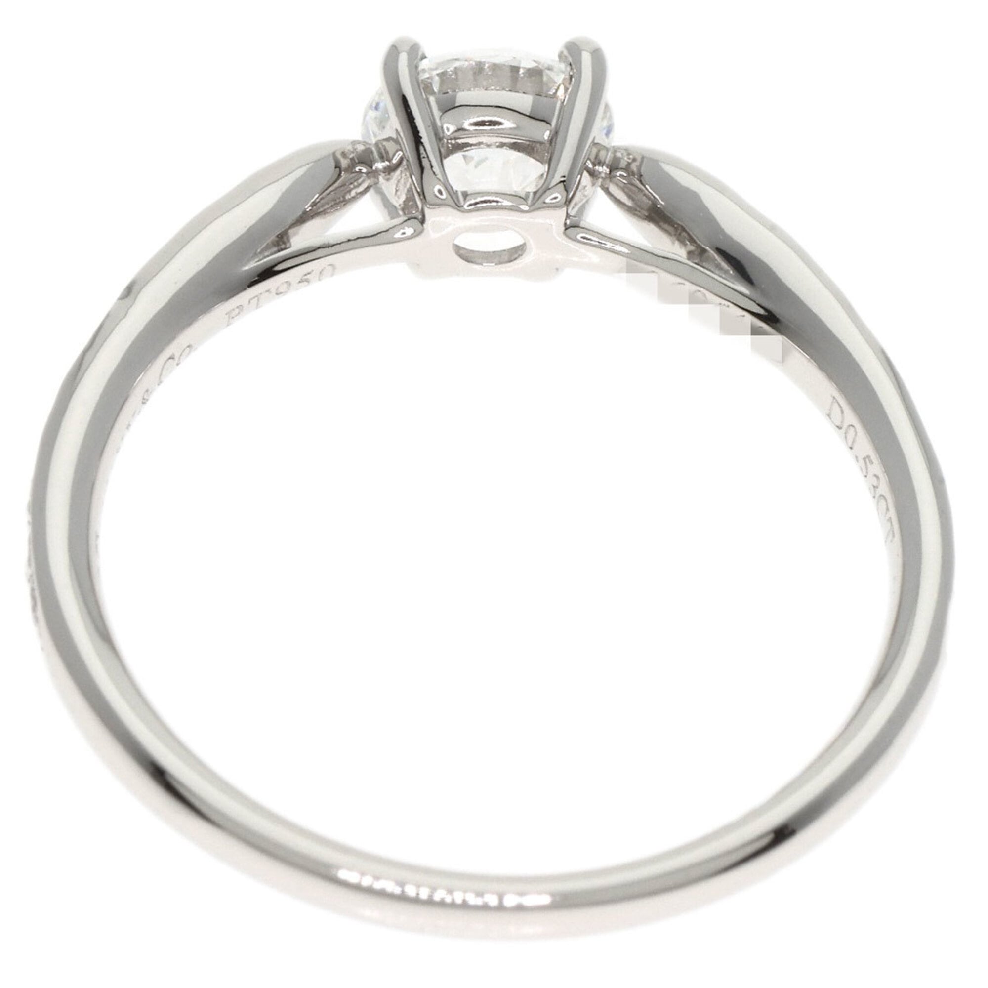 Tiffany Platinum 950 Band Ring (Pre-Owned)