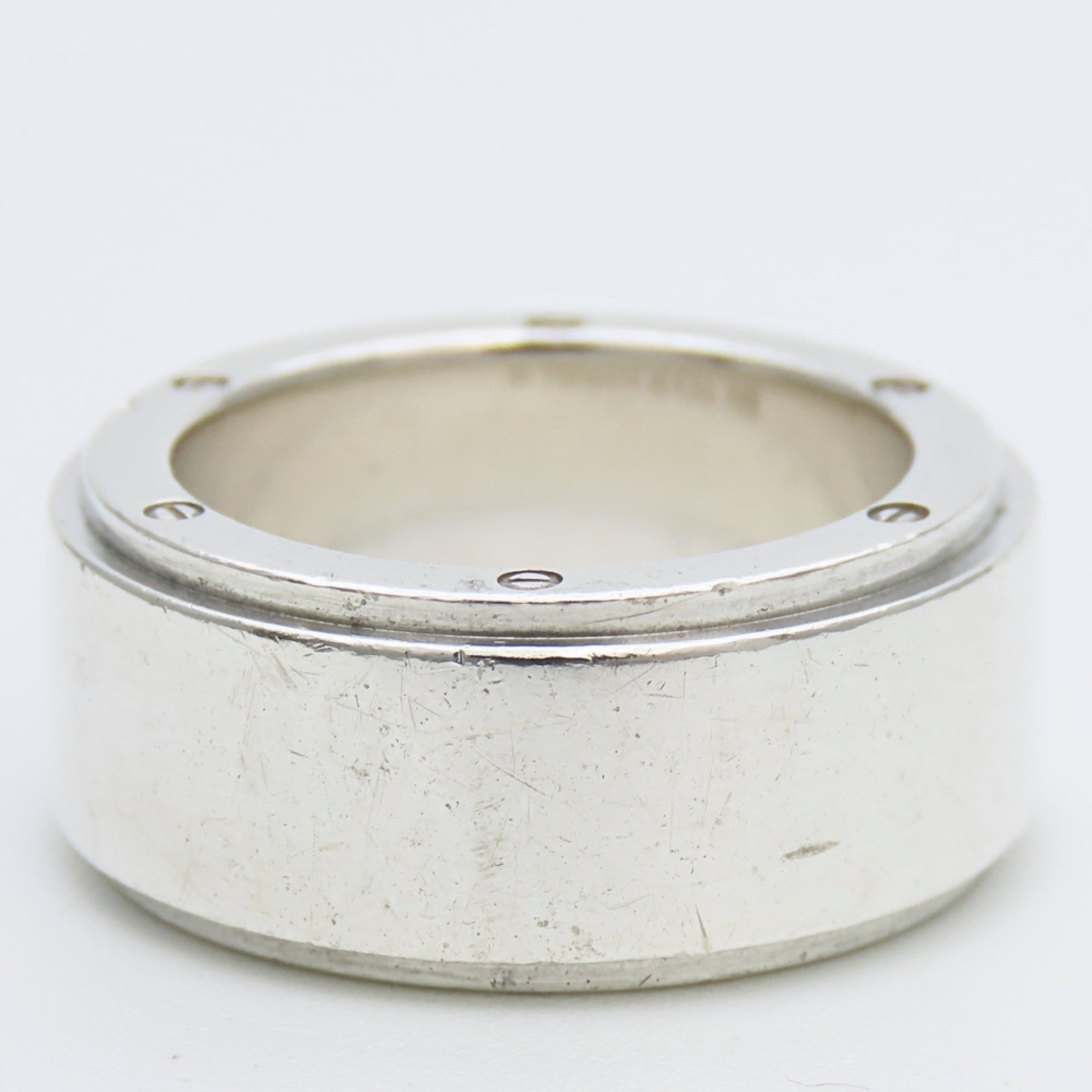 Tiffany Silver Silver 925 Band Ring (Pre-Owned)