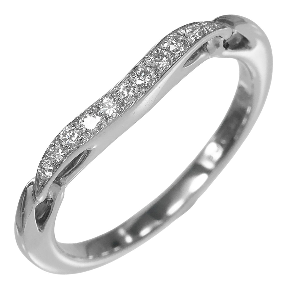 Bvlgari Platinum 950 Band Ring (Pre-Owned)