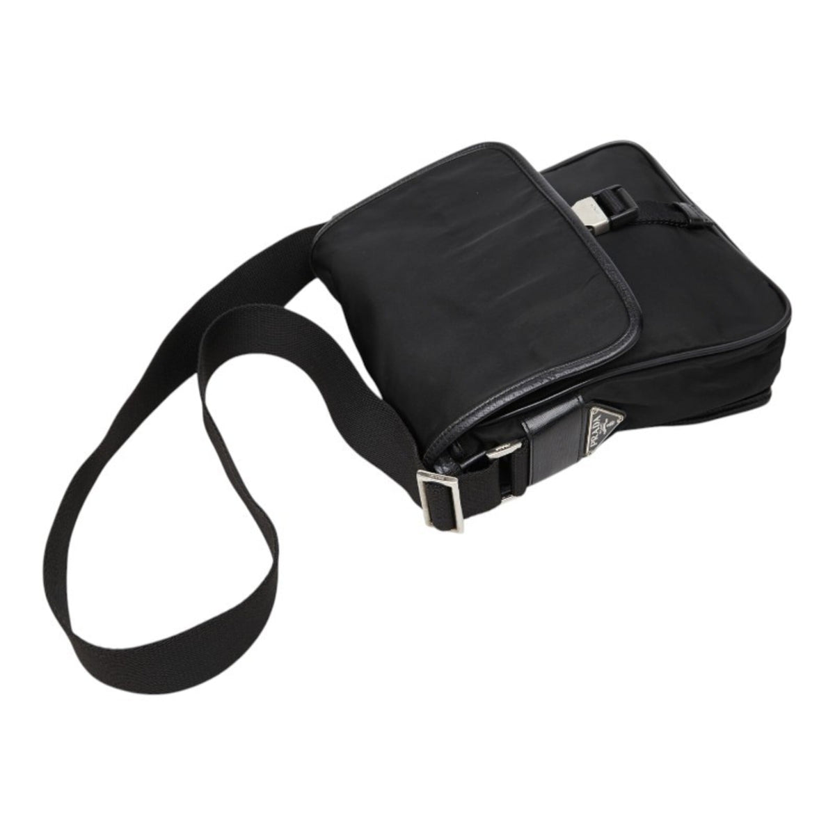 Prada Black Nylon Shoulder Bag (Pre-Owned)