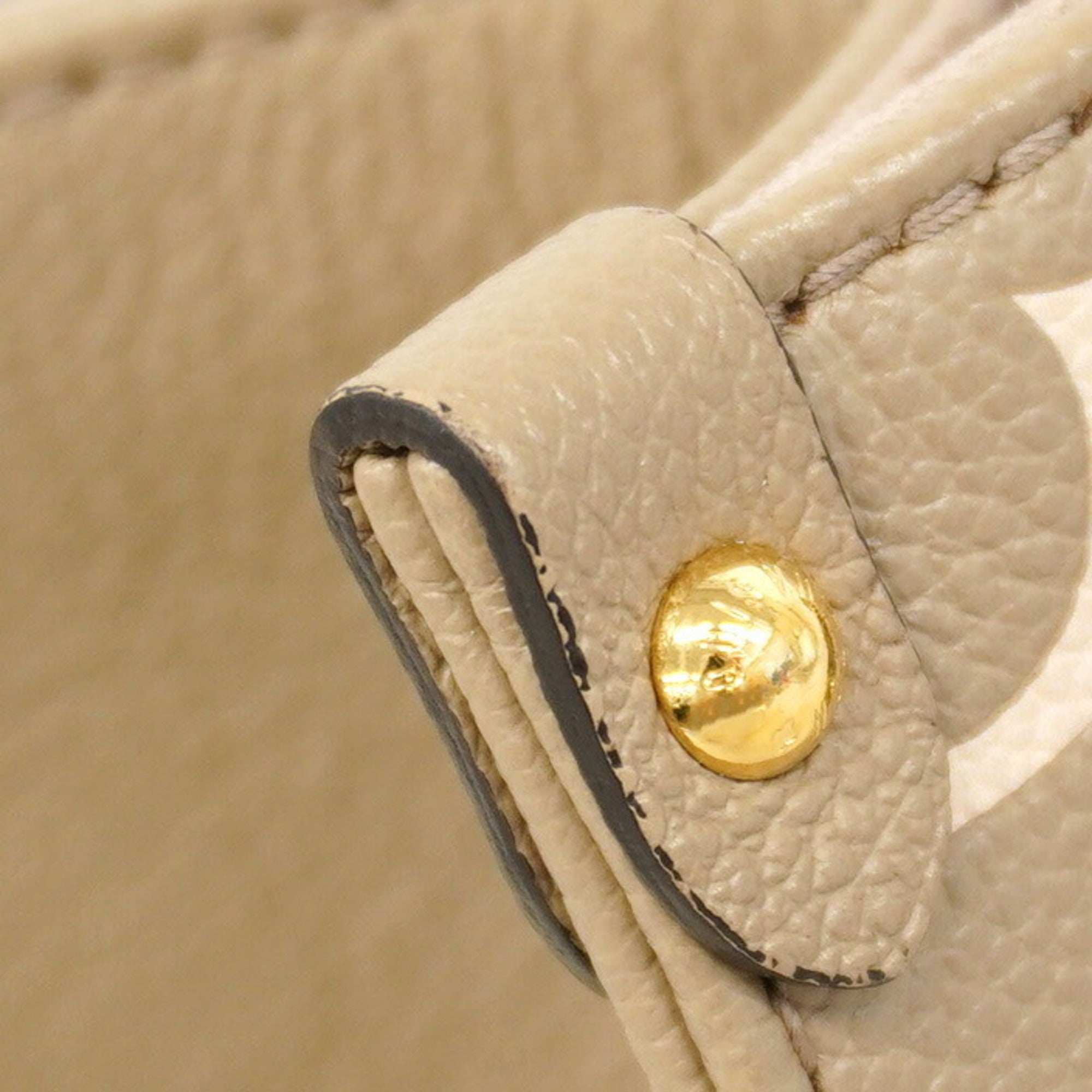 Louis Vuitton Cream Tourterelle Handbag (Pre-Owned)