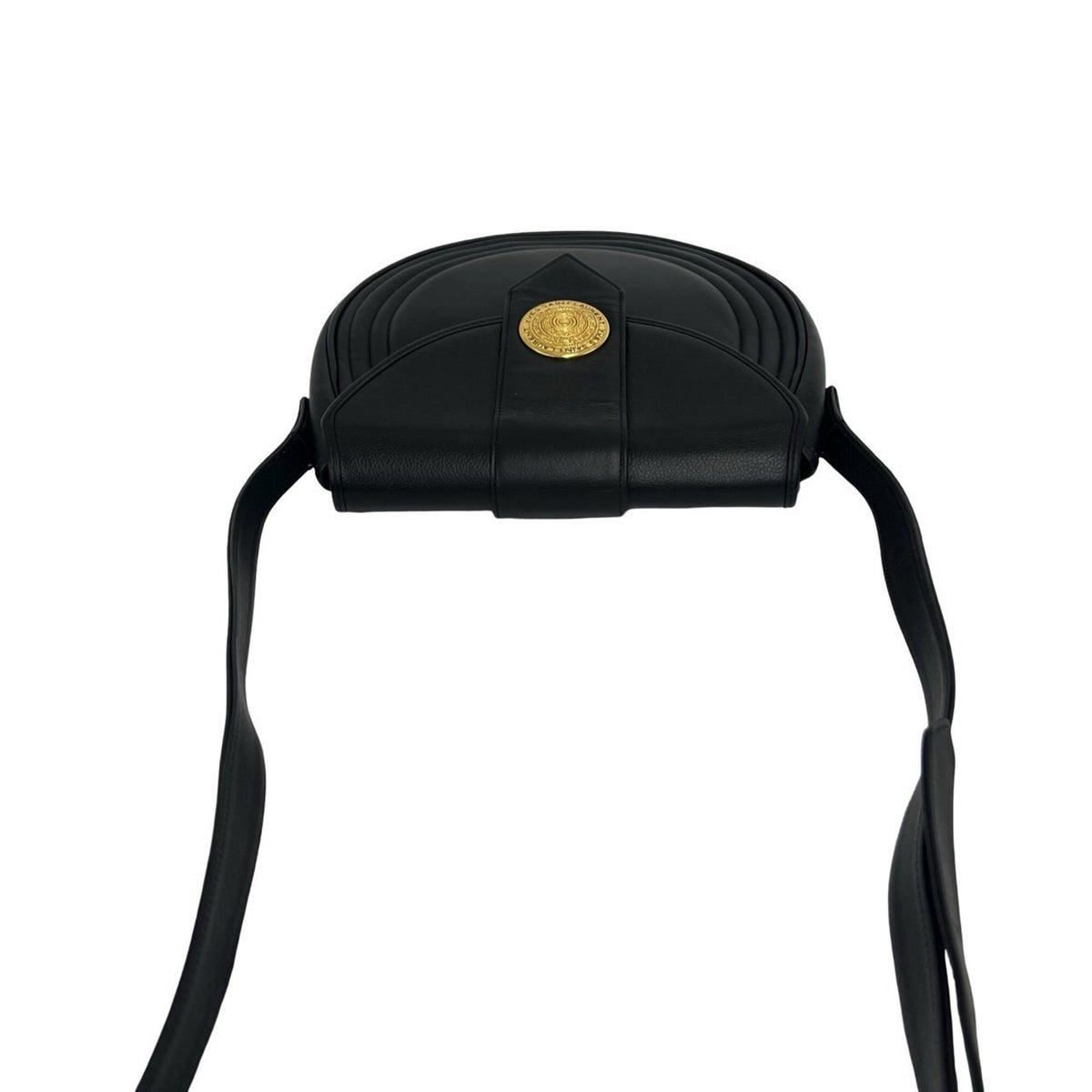 Yves Saint Laurent Black Leather Shoulder Bag (Pre-Owned)