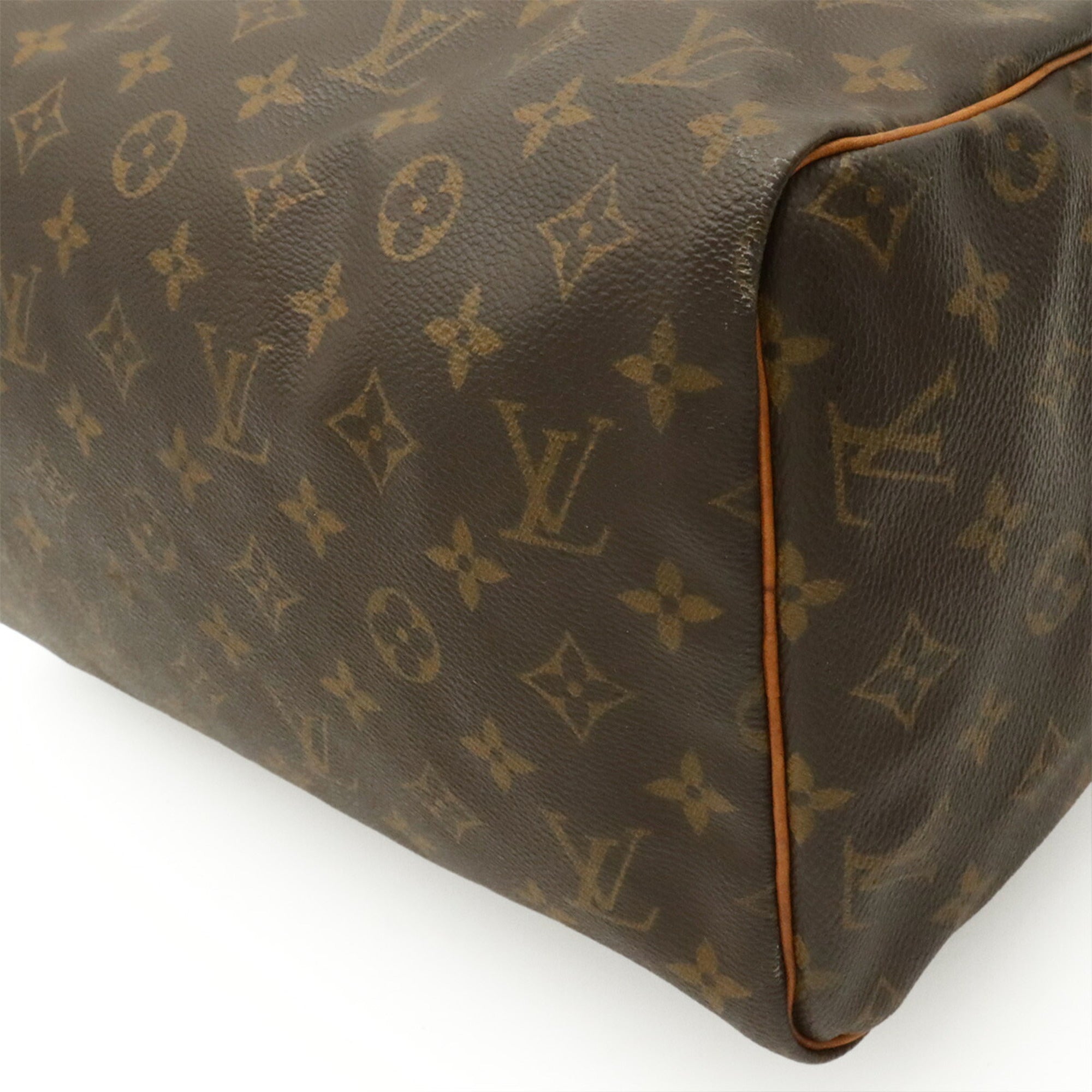 Louis Vuitton Brown Monogram Canvas Pvc Coated Canvas Handbag (Pre-Owned)