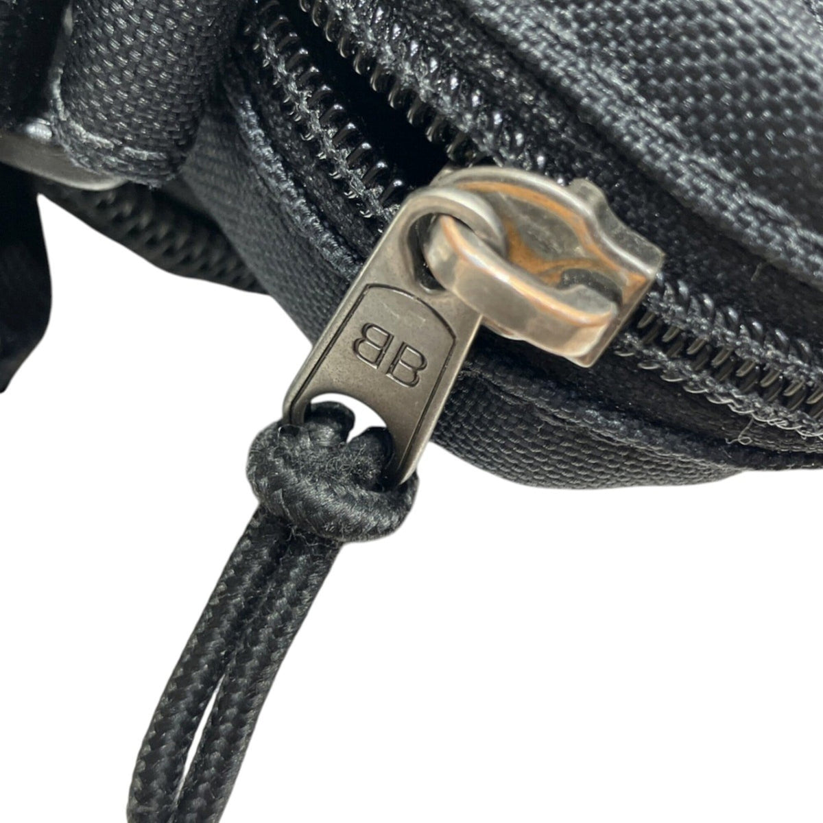 Balenciaga Black Nylon Messenger Bag (Pre-Owned)